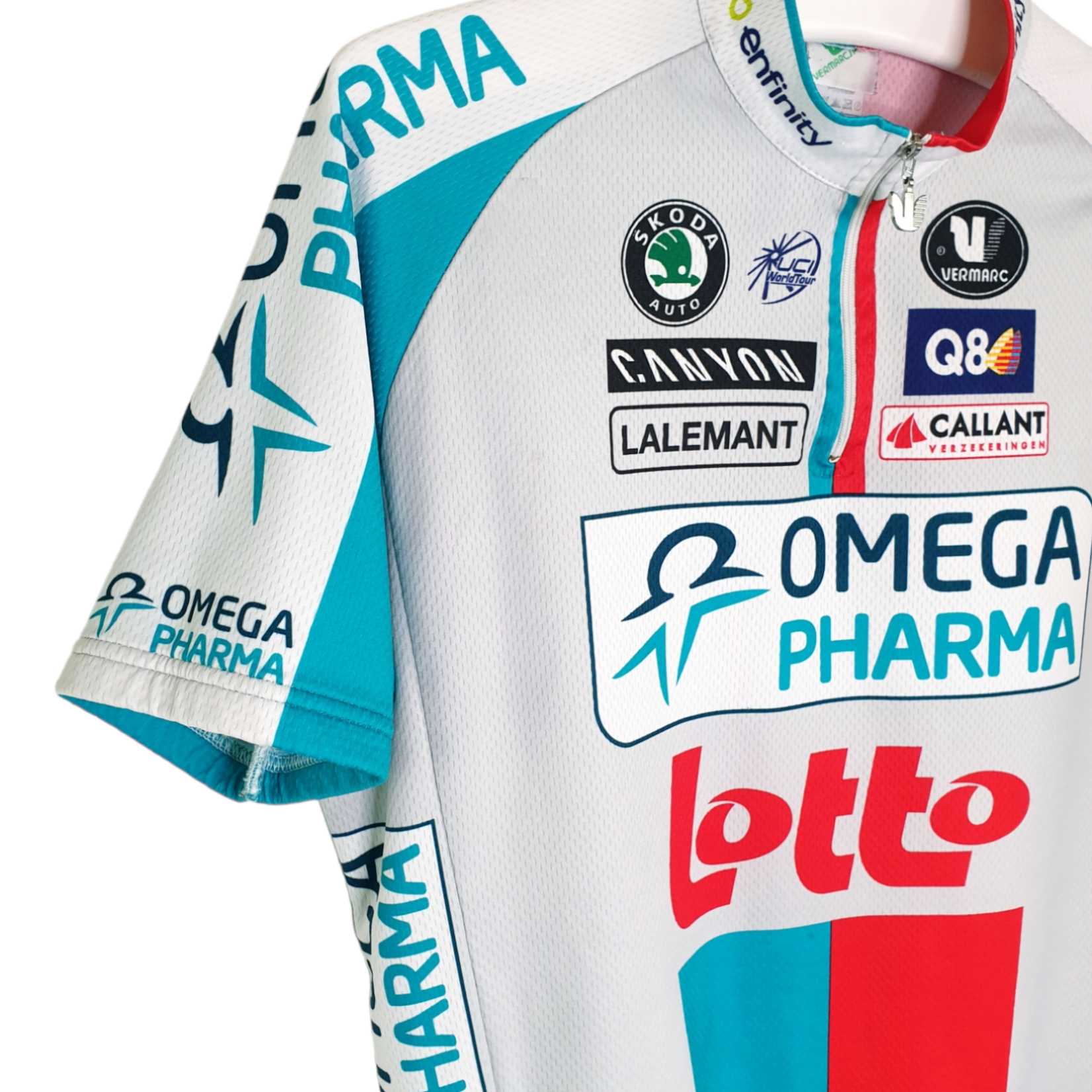 Vermarc Original Vermarc Vintage Radtrikot Omega Pharma–Lotto 2011