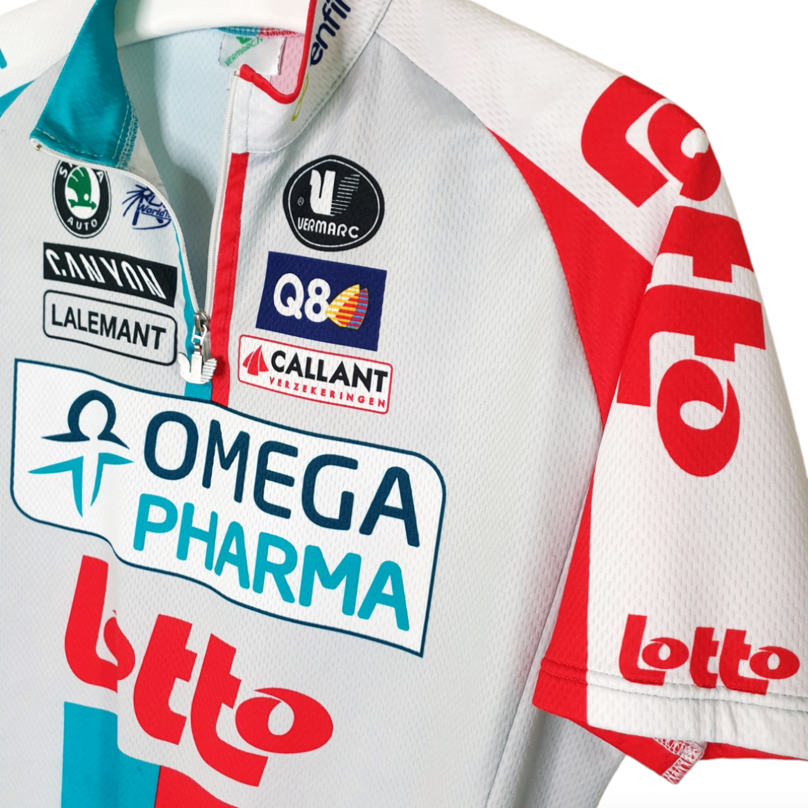 Vermarc Original Vermarc vintage cycling shirt Omega Pharma–Lotto 2011