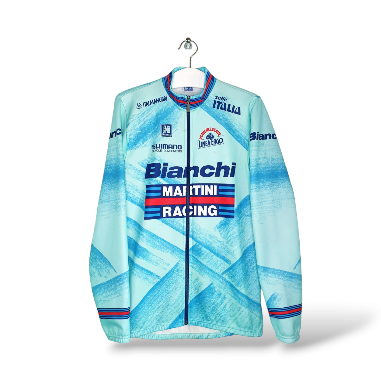 Santini Bianchi Martini Racing サイクルジャージM