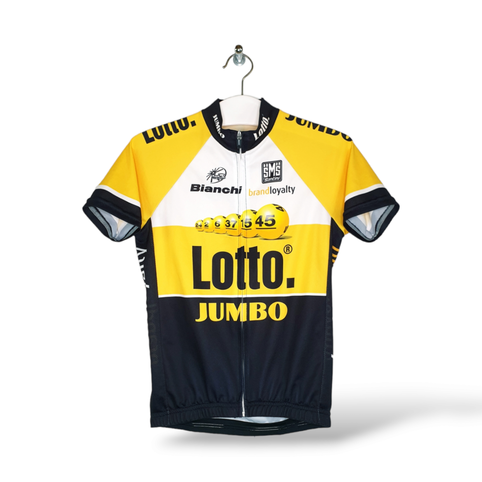 SMS Santini Original Santini SMS Vintage Radtrikot Team LottoNL-Jumbo 2015