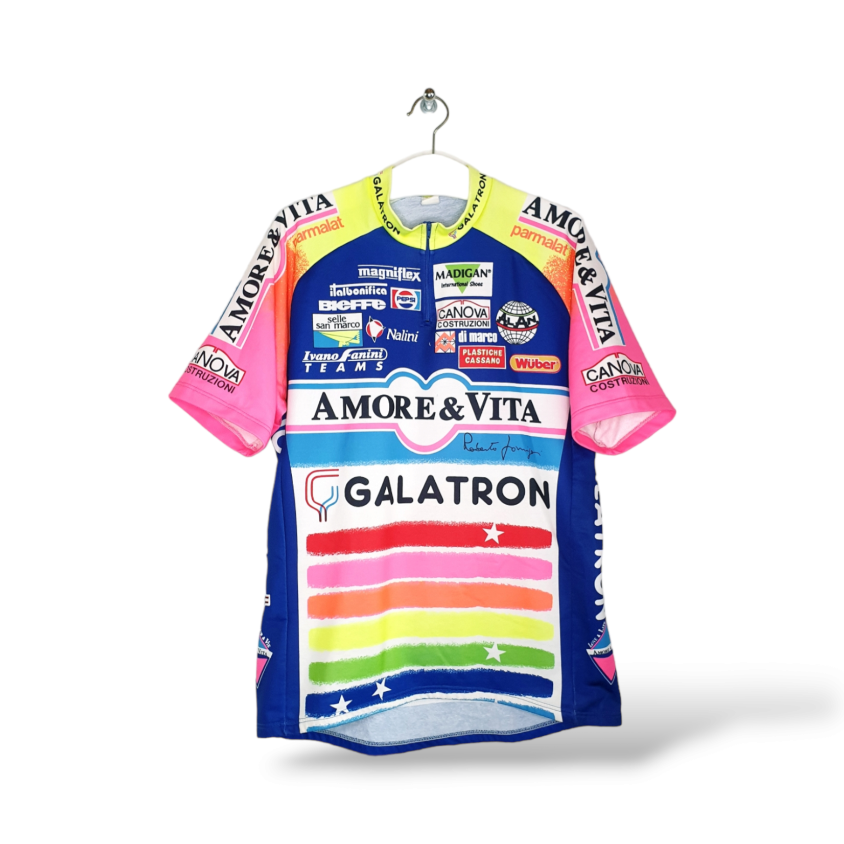 Nalini Original Nalini vintage cycling shirt Amore & Vita - Galatro 1995