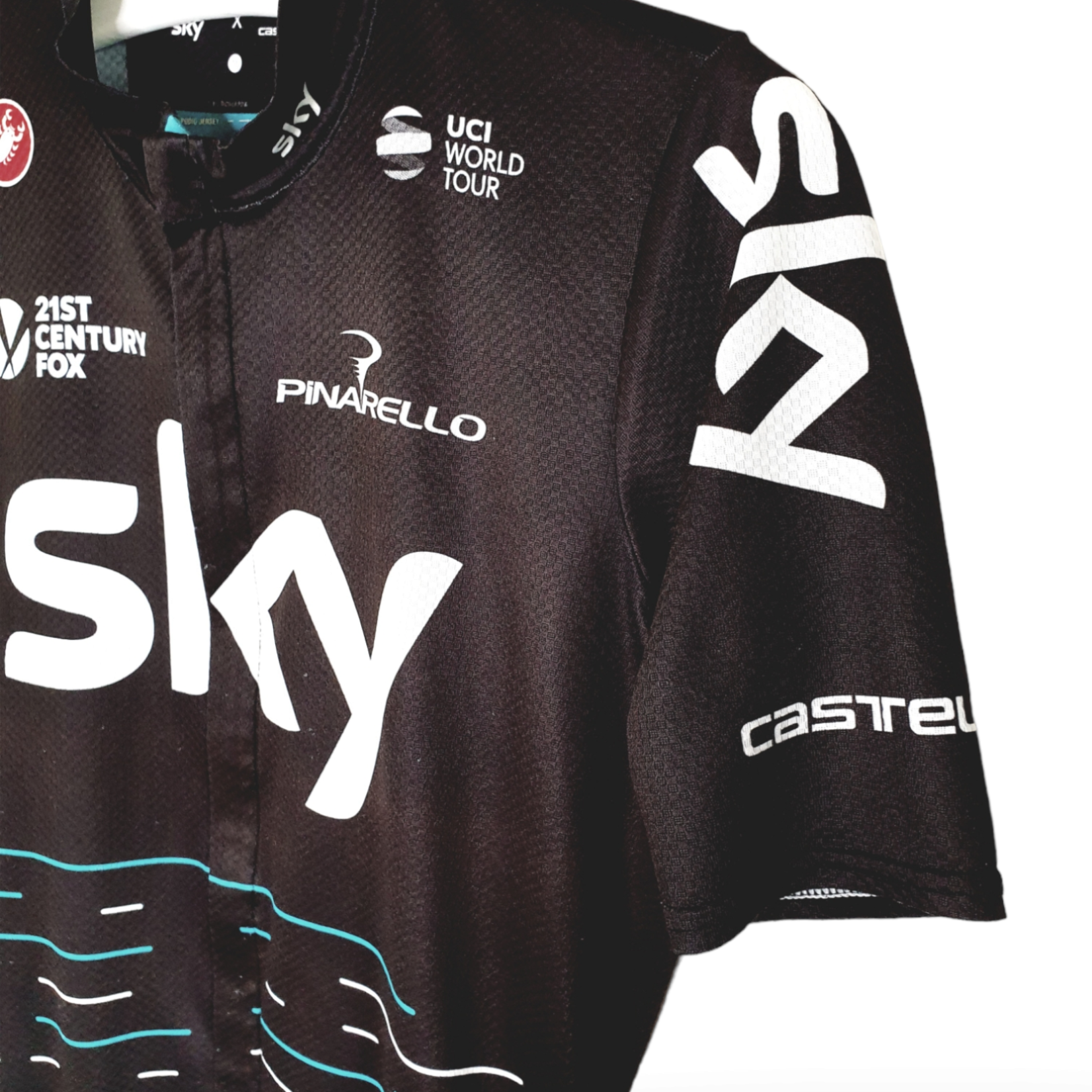 Castelli Origineel Castelli vintage wielershirt Team Sky 2017