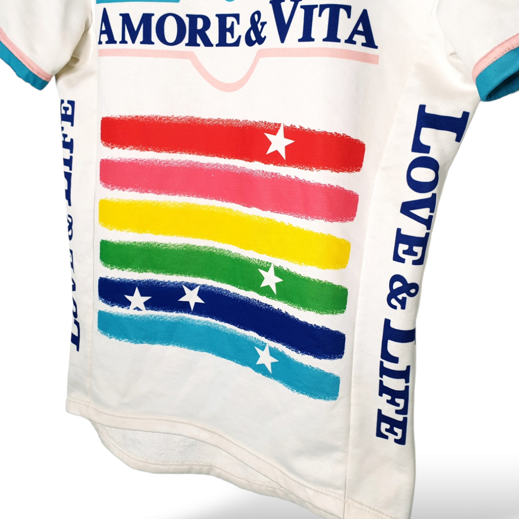 Nalini Origineel Nalini vintage wielershirt Amore & Vita - Fanini 1990