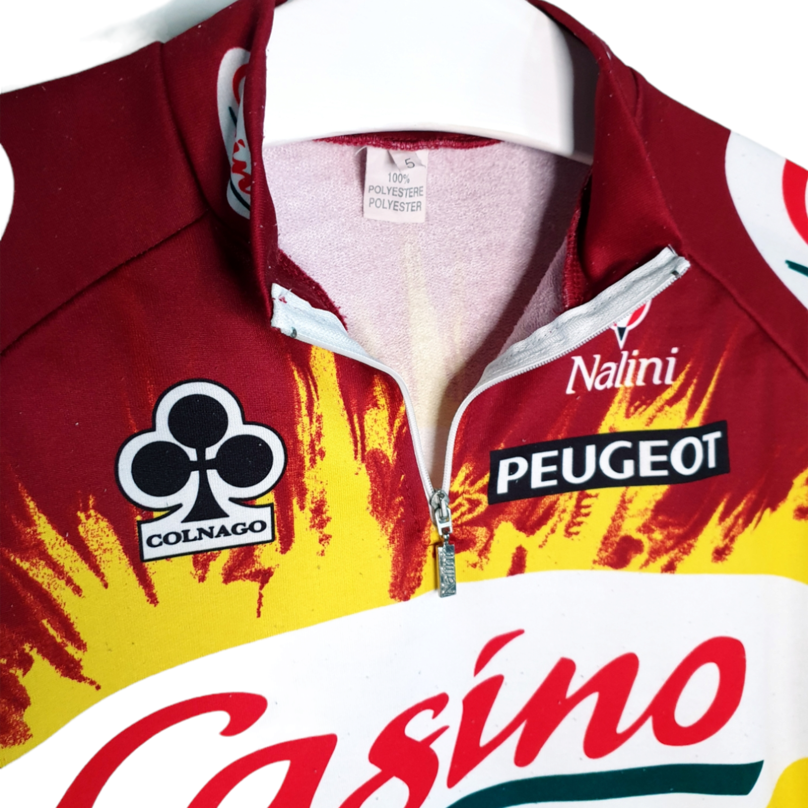 Nalini Original Nalini vintage cycling jersey Casino - AG2R 1998