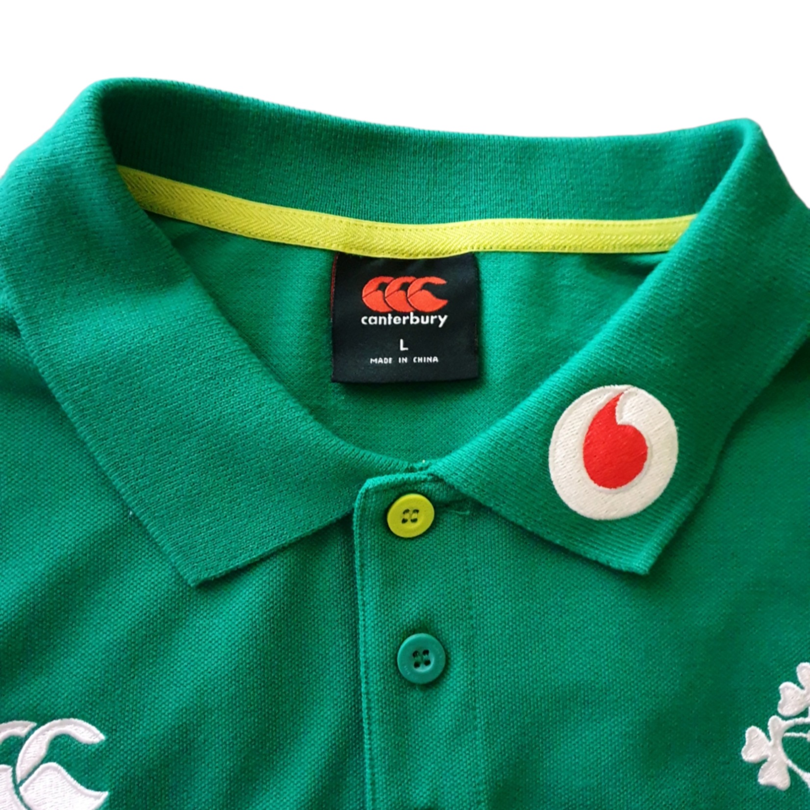 Canterbury Canterburry Vintage Rugby Polo Irland