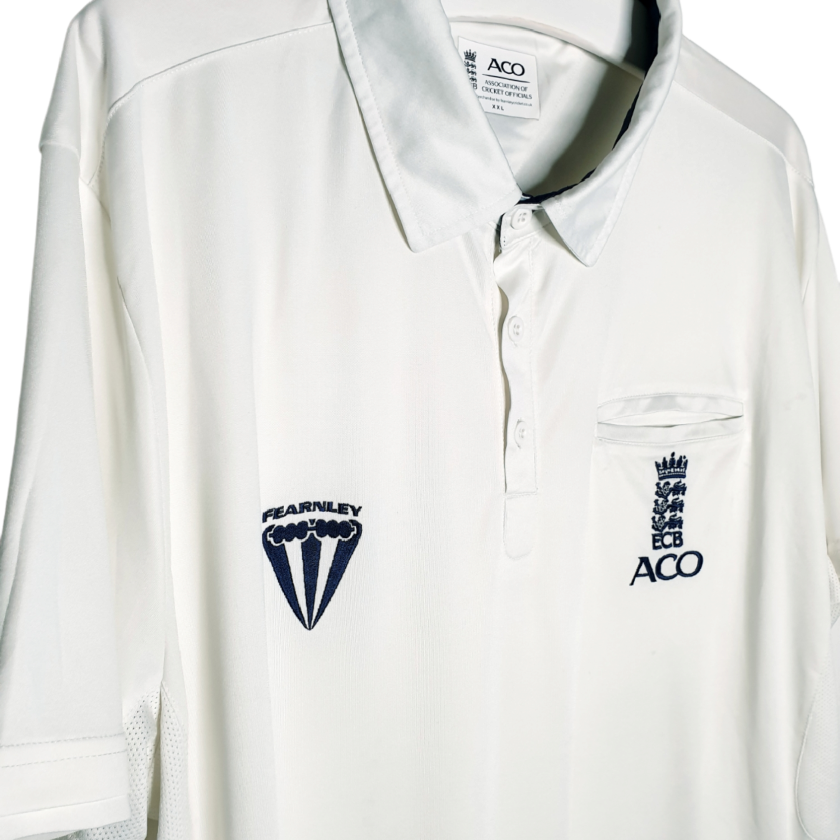 Fearnley Origineel Fearnley vintage Cricket ACO Umpire Polo 2016