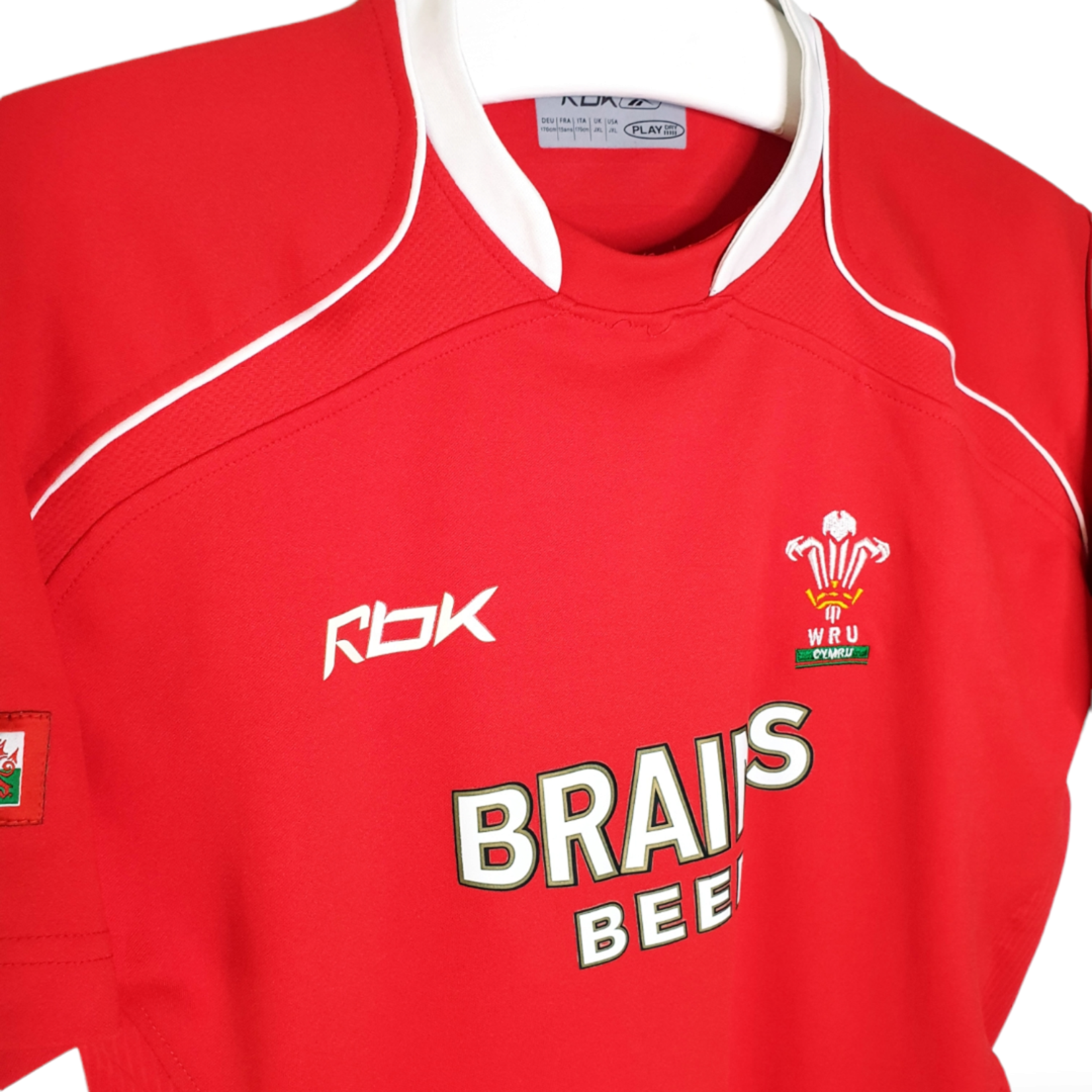 Reebok Origineel Reebok vintage rugby shirt Wales 2007/08