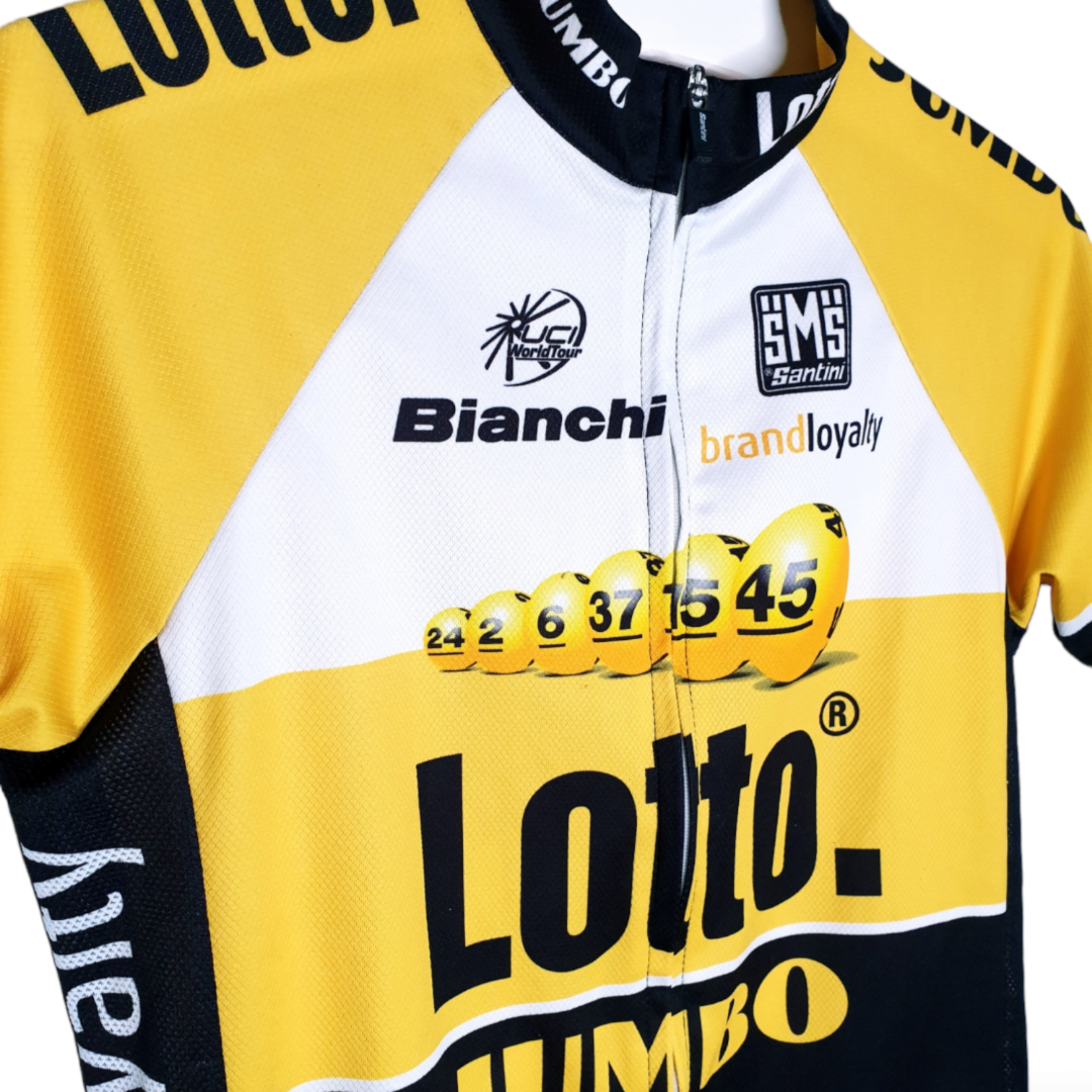 SMS Santini Origineel Santini SMS vintage wielershirt Team LottoNL-Jumbo 2015