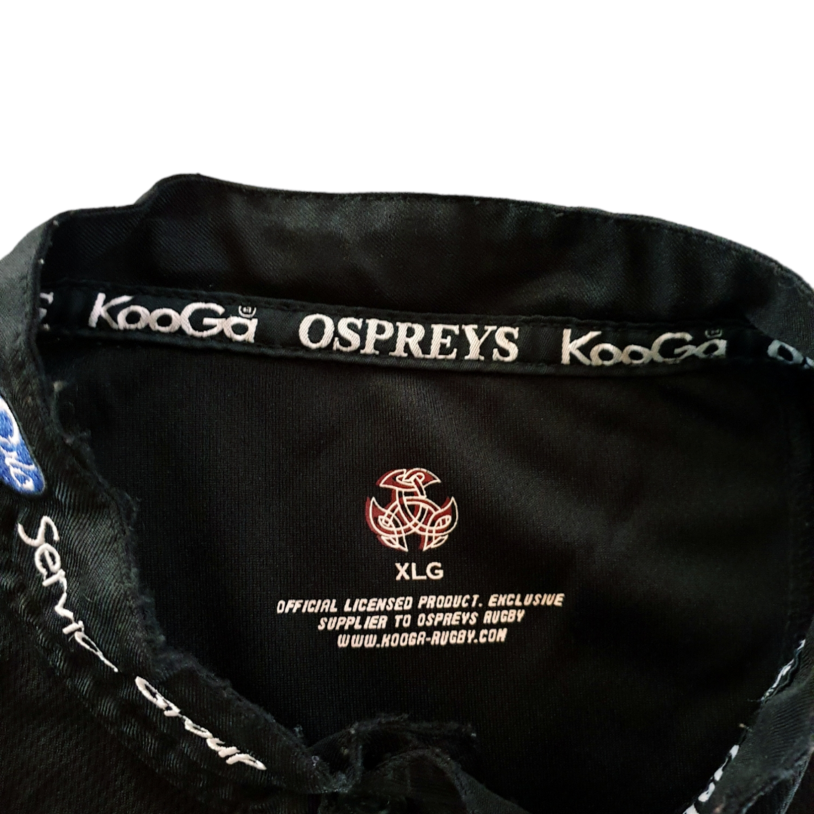 Kooga Original Kooga vintage rugby polo Ospreys