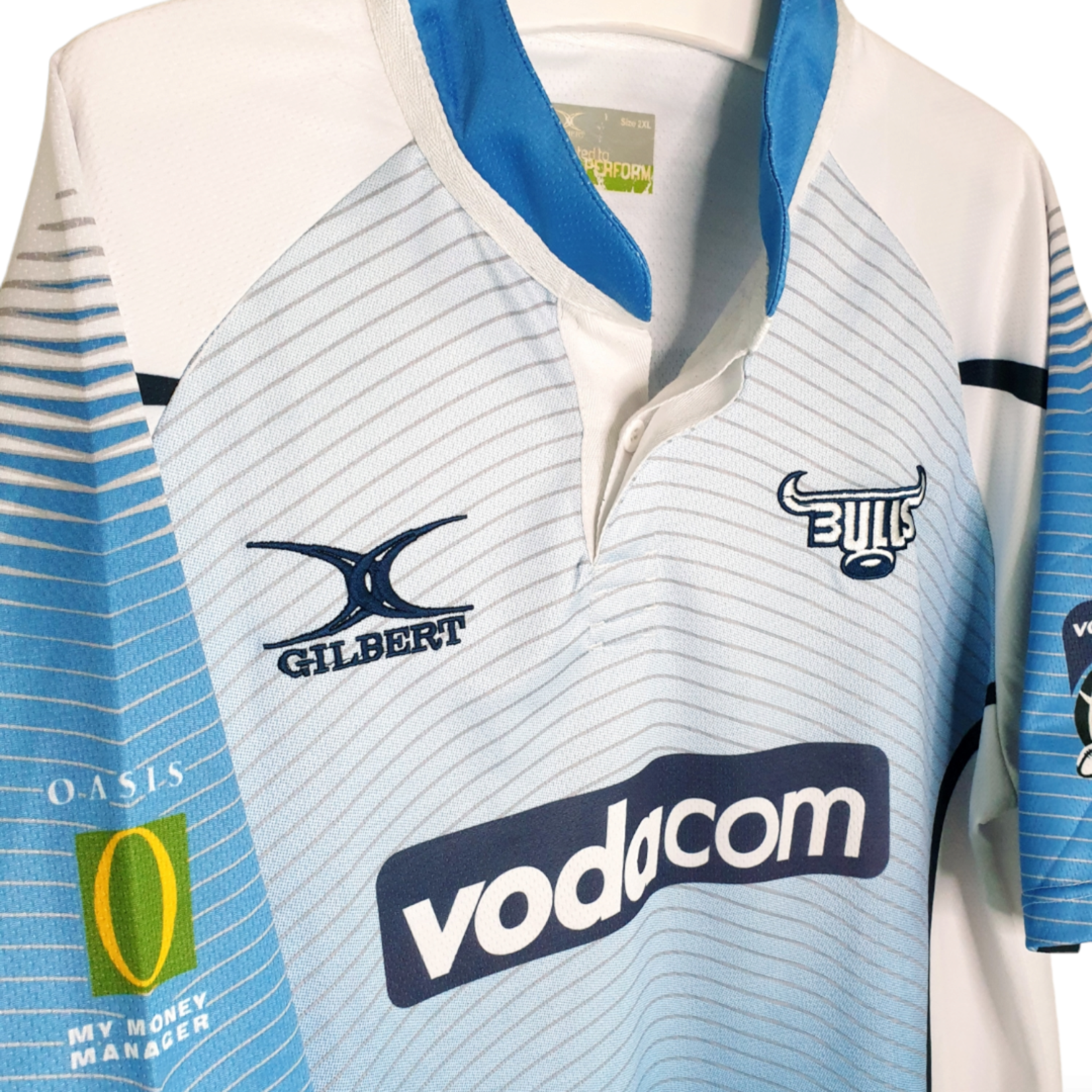 Gilbert Original Gilbert Vintage Rugby-Shirt Vodacom Bulls 2008