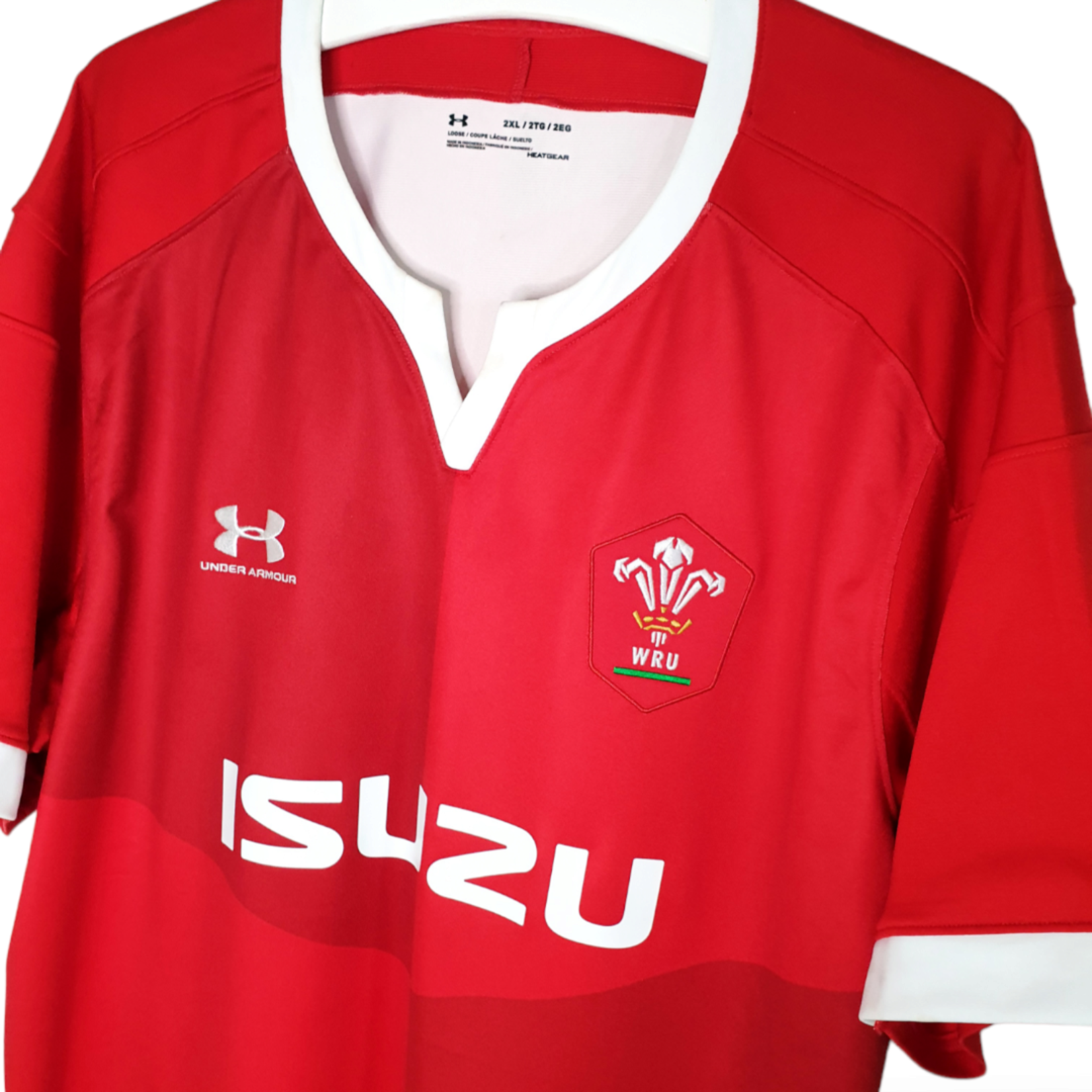 Under Armour Origineel Under Armour rugbyshirt WRU Wales 2019/20