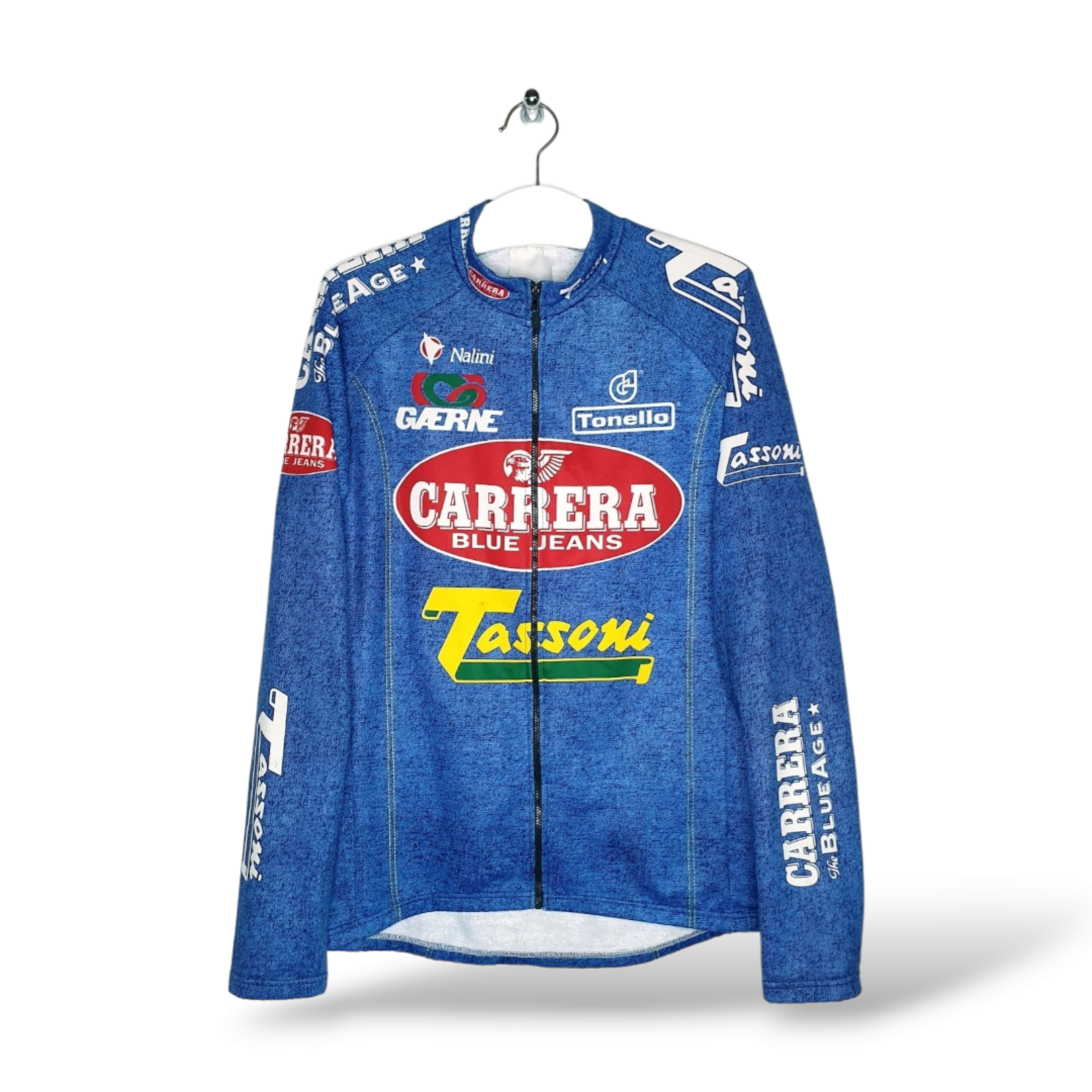 Nalini Origineel Nalini vintage wielerjacket Carrera Jeans - Tassoni 1994