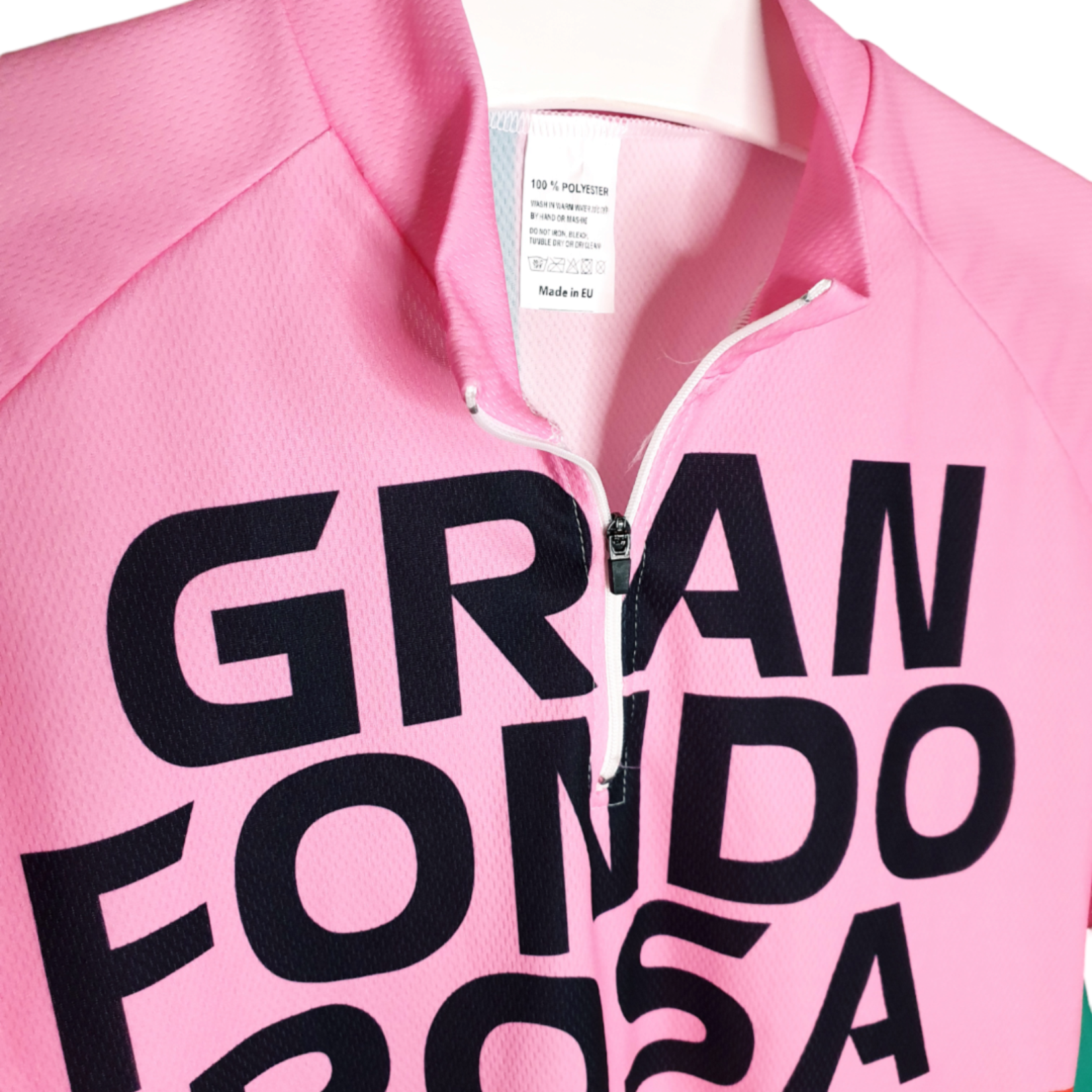 Fanwear Original Vintage Radtrikot Gran Fondo Rosa