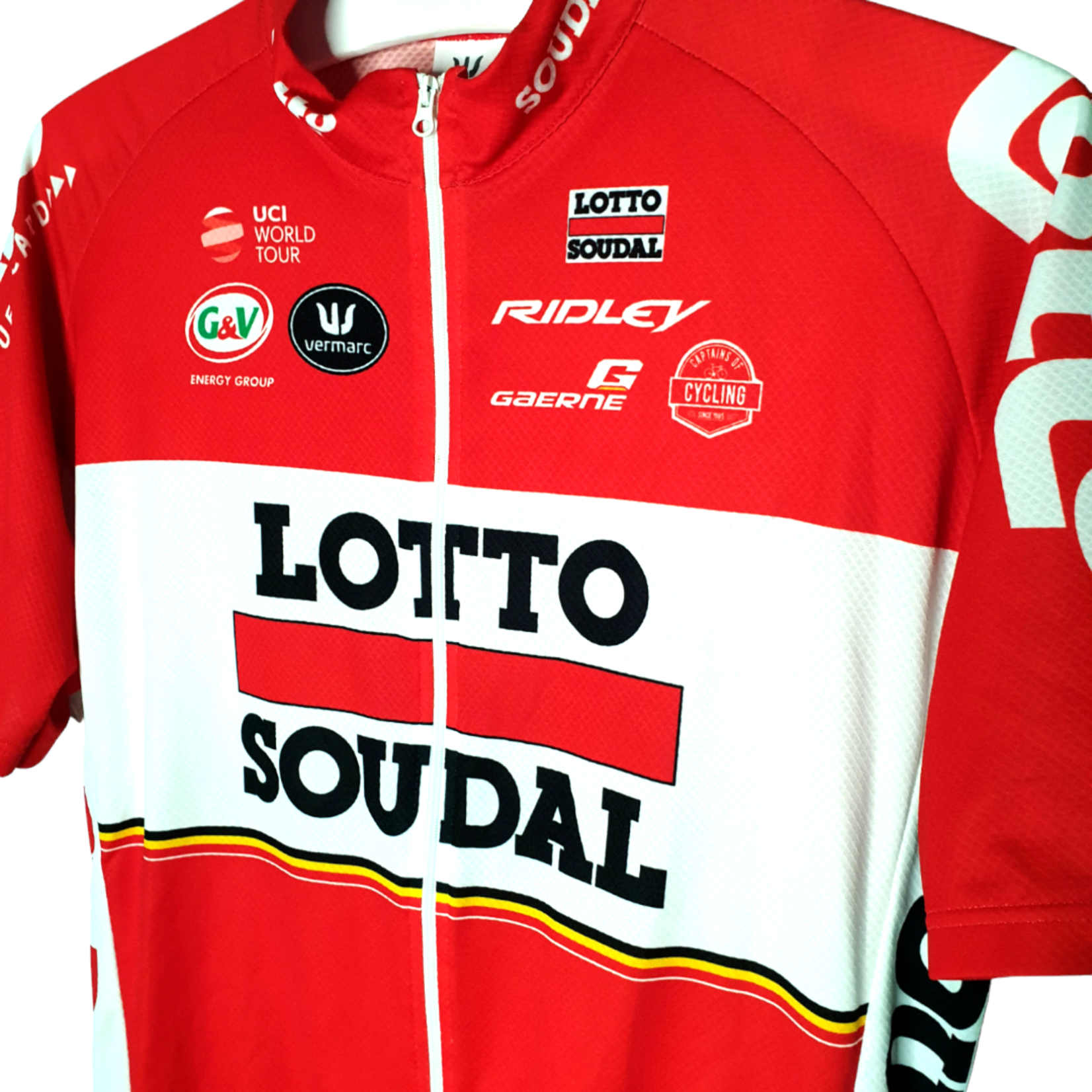 Vermarc Original Vermarc vintage cycling shirt Lotto–Soudal 2016