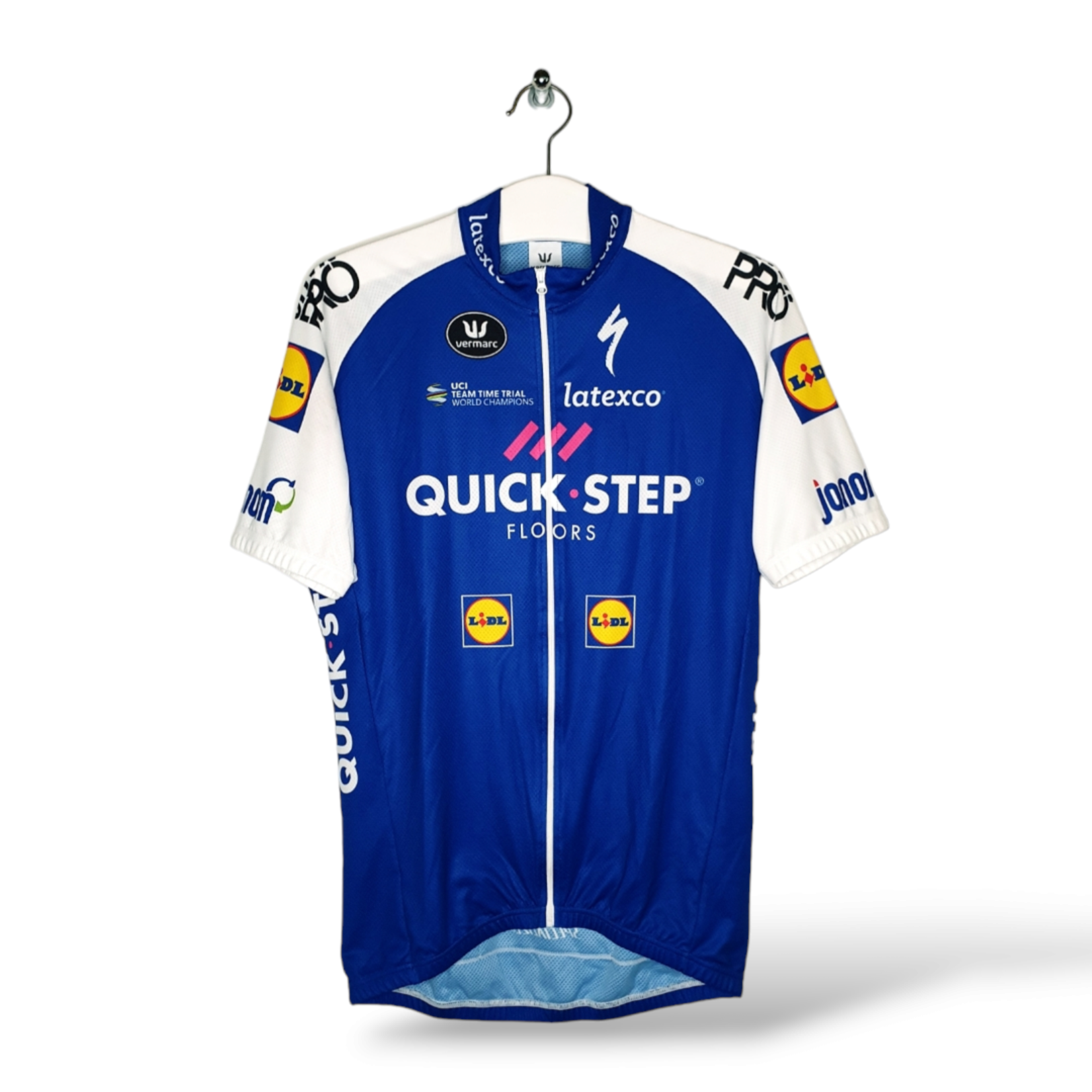 Vermarc Original Vermarc Vintage Radsportshirt Quick-Step Floors 2017