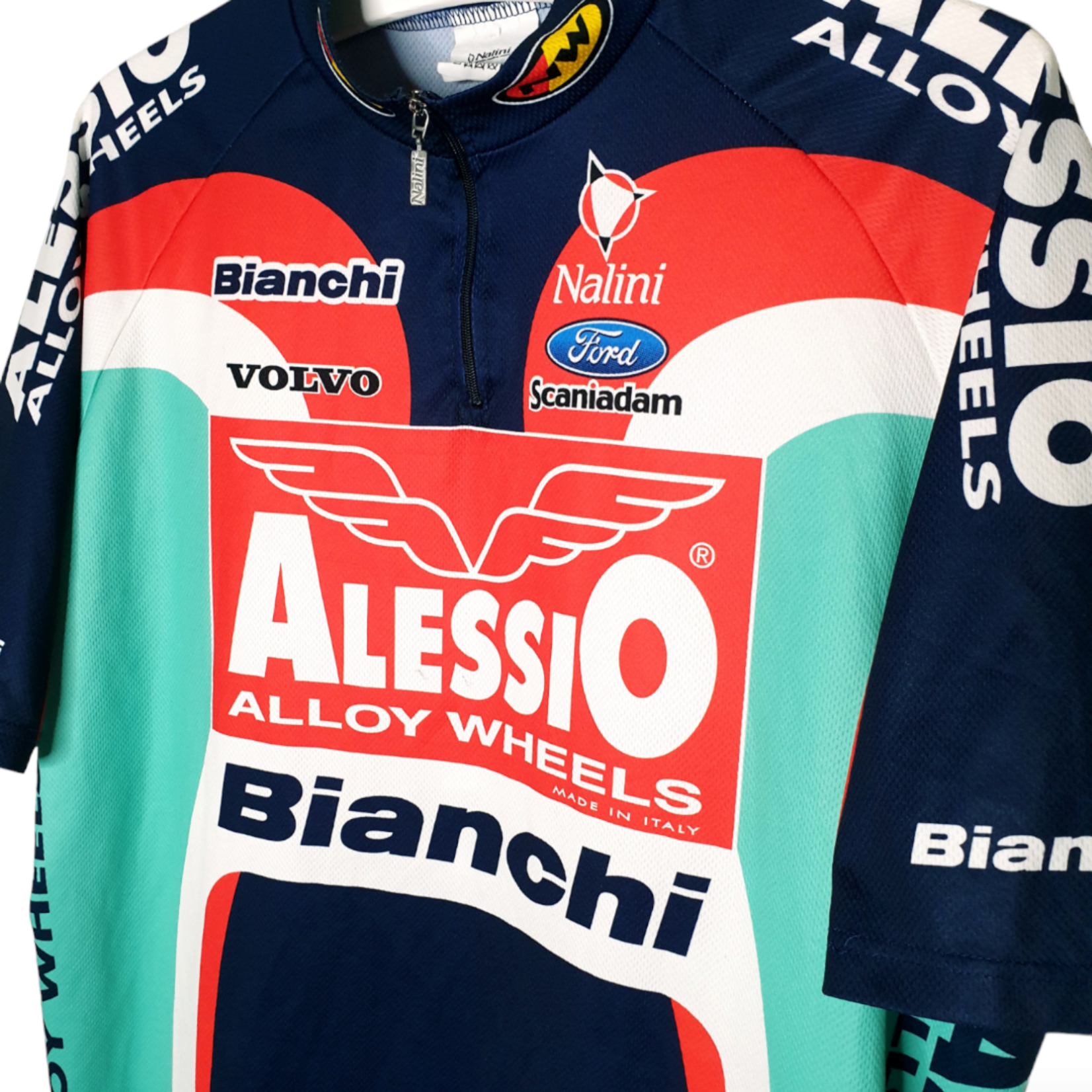 Nalini Origineel Nalini vintage wielershirt Alessio-Bianchi 2004