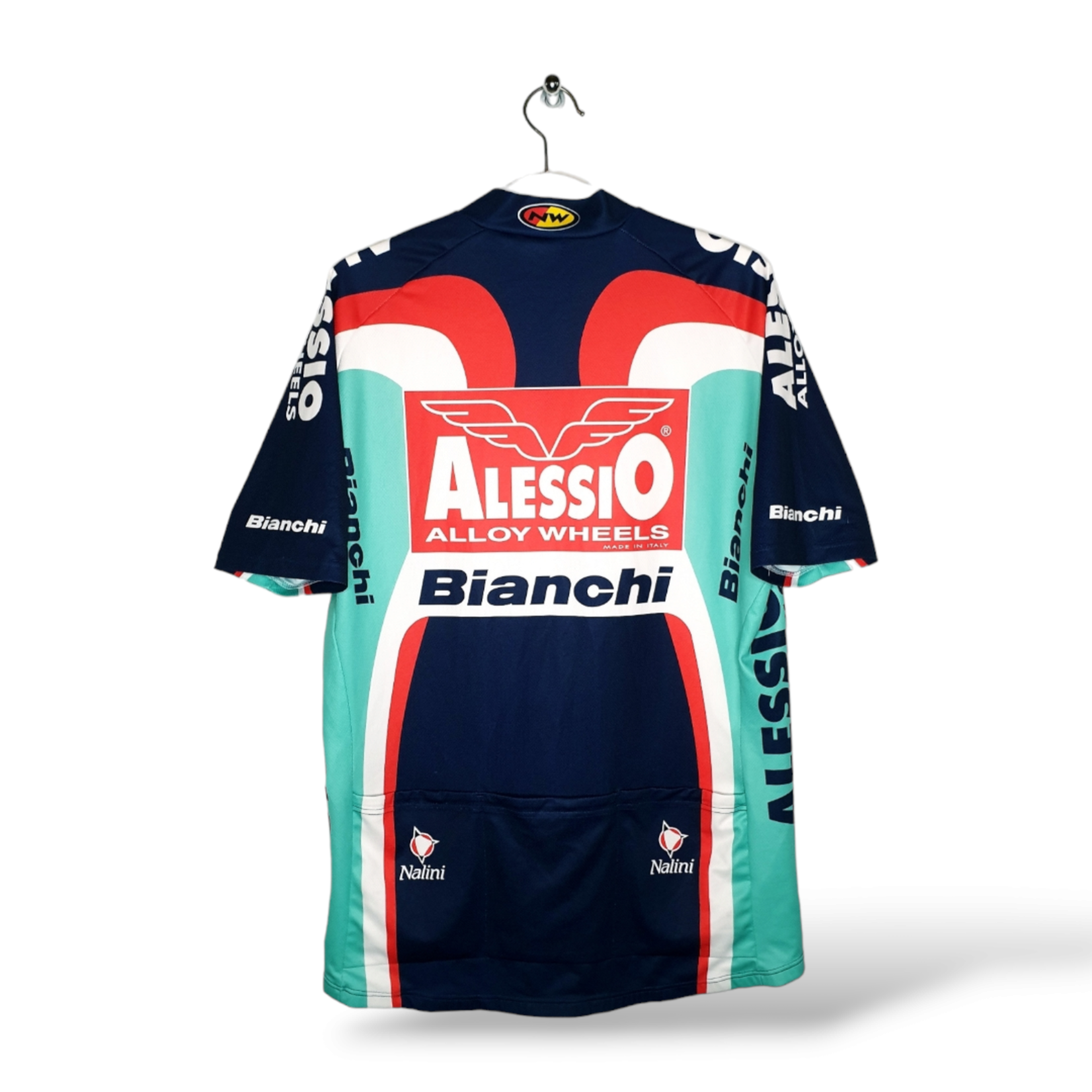 Nalini Origineel Nalini vintage wielershirt Alessio-Bianchi 2004