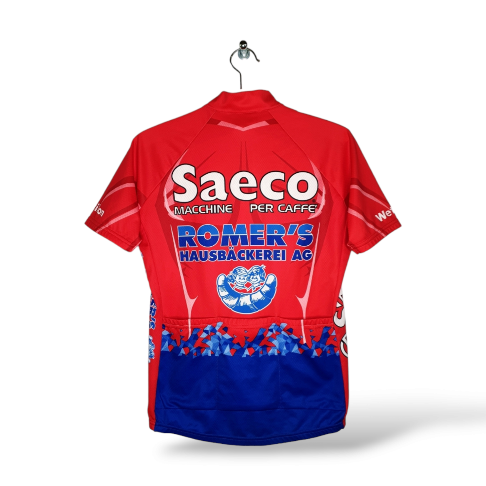 SMS Santini Original SMS Santini vintage cycling jersey Saeco-Romer's-Wetzikon 2003