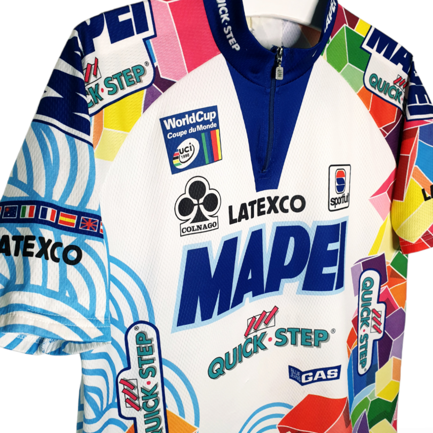 Sportful Original Sportful Vintage Radtrikot Mapei-Bricobi 1998