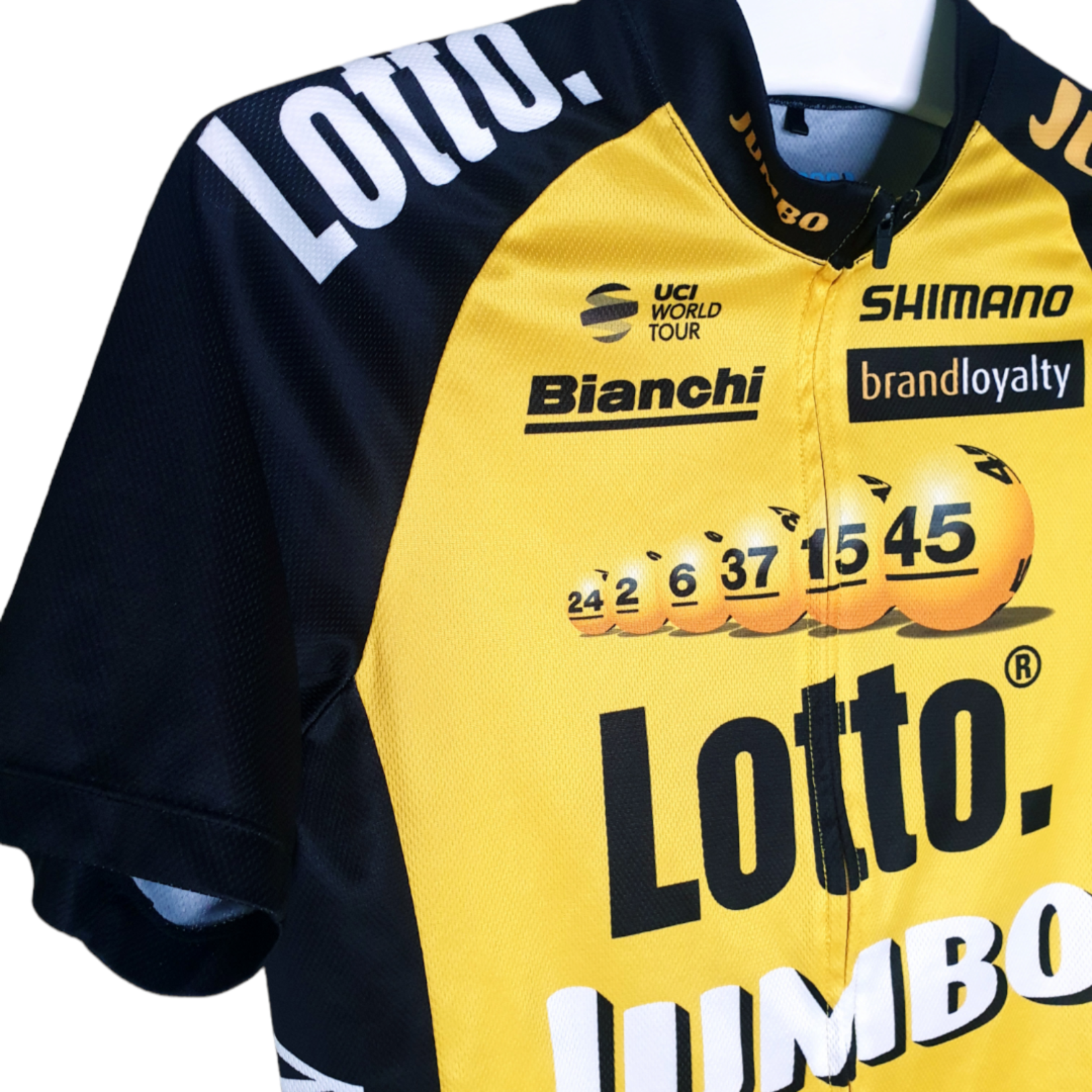 Shimano Original Shimano Vintage Radtrikot Team Lotto NL - Jumbo 2017