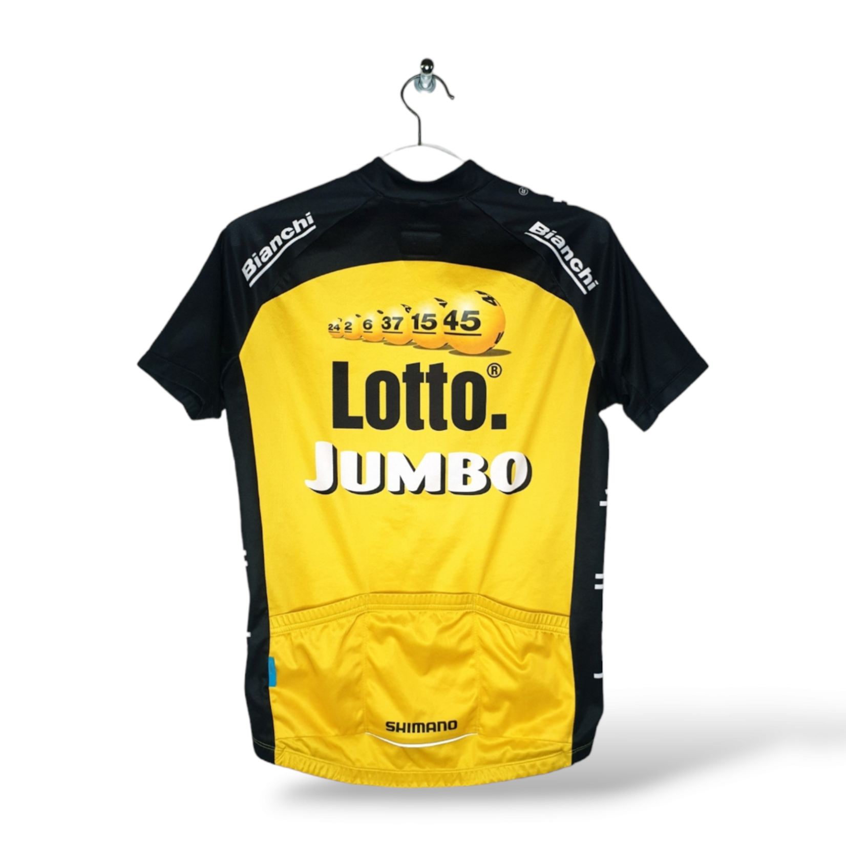 Shimano Origineel Shimano vintage wielershirt Team Lotto NL - Jumbo 2017