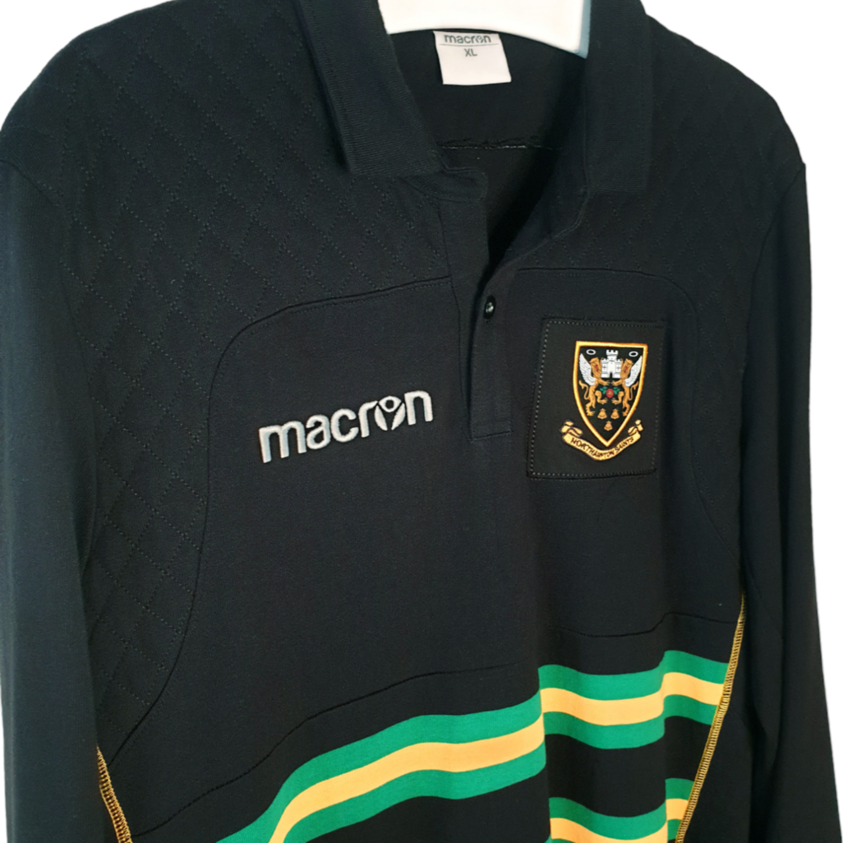 Macron Origineel Macron vintage rugby polo Northampton Saints