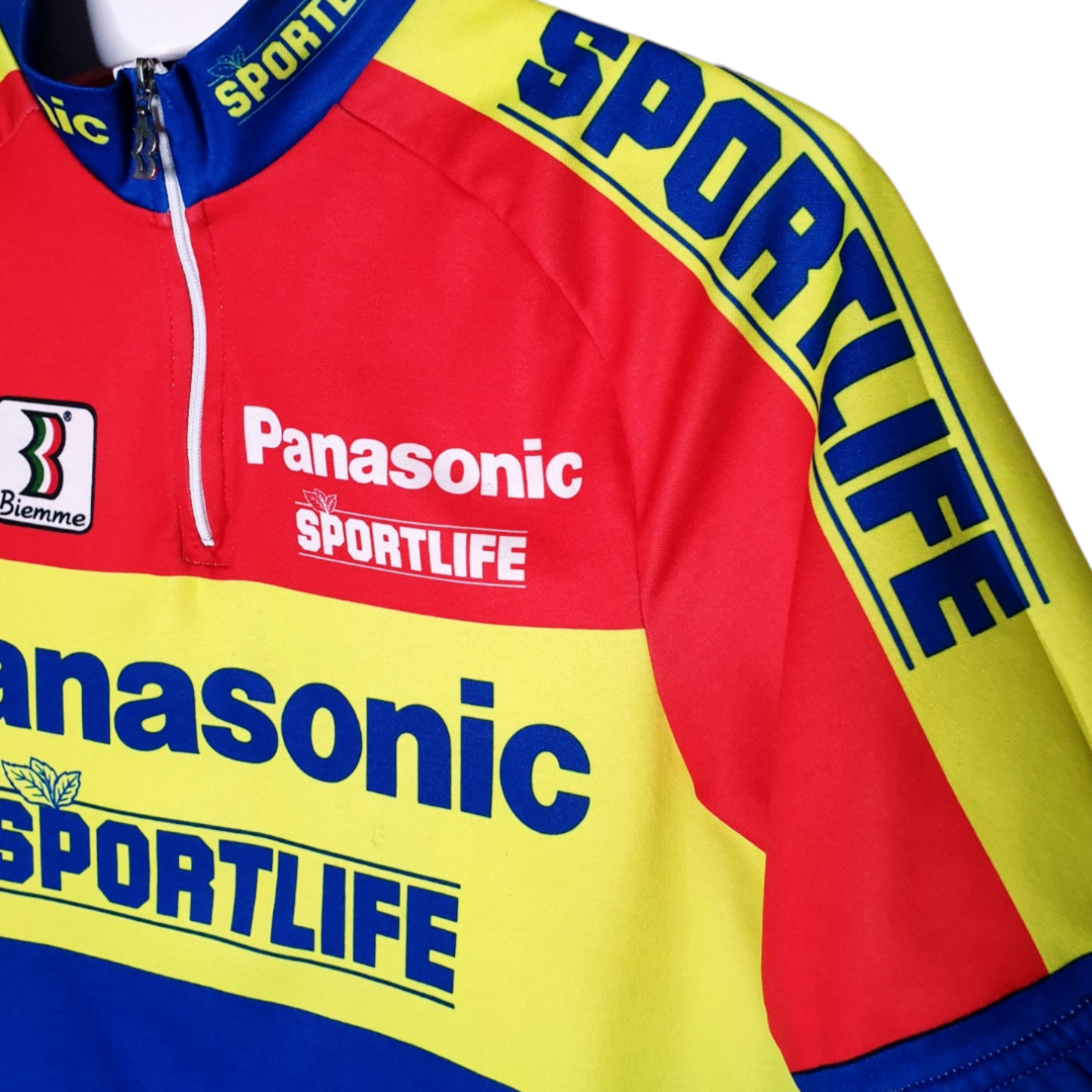 Biemme Sport Original Biemme Sport cycling jersey Panasonic–Sportlife 1990