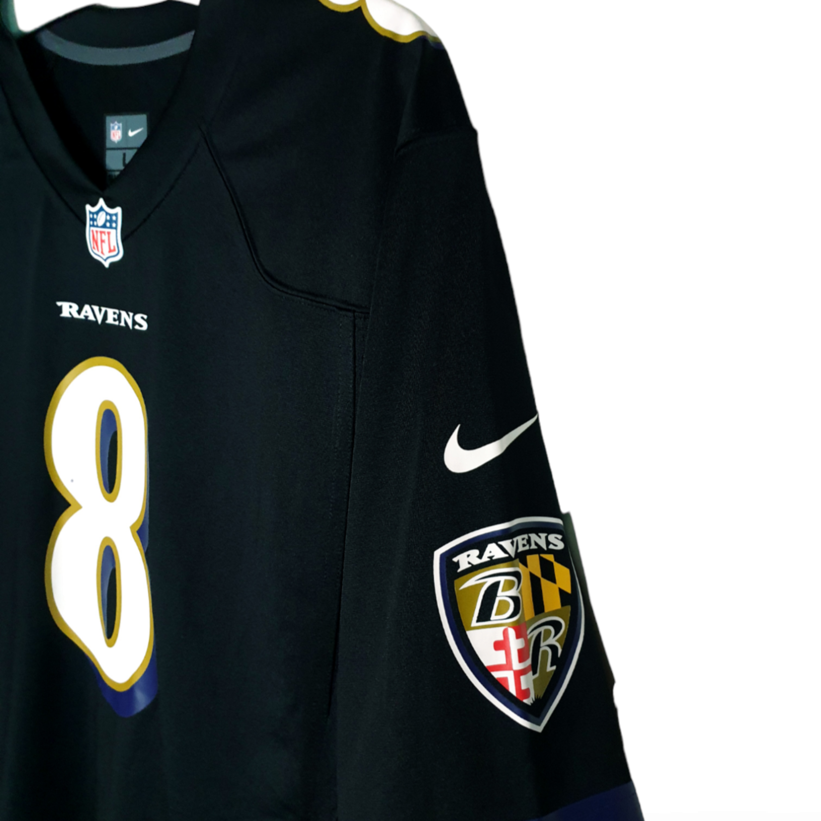 Nike Origineel Nike vintage NFL shirt Baltimore Ravens #8 Lamar Jackson