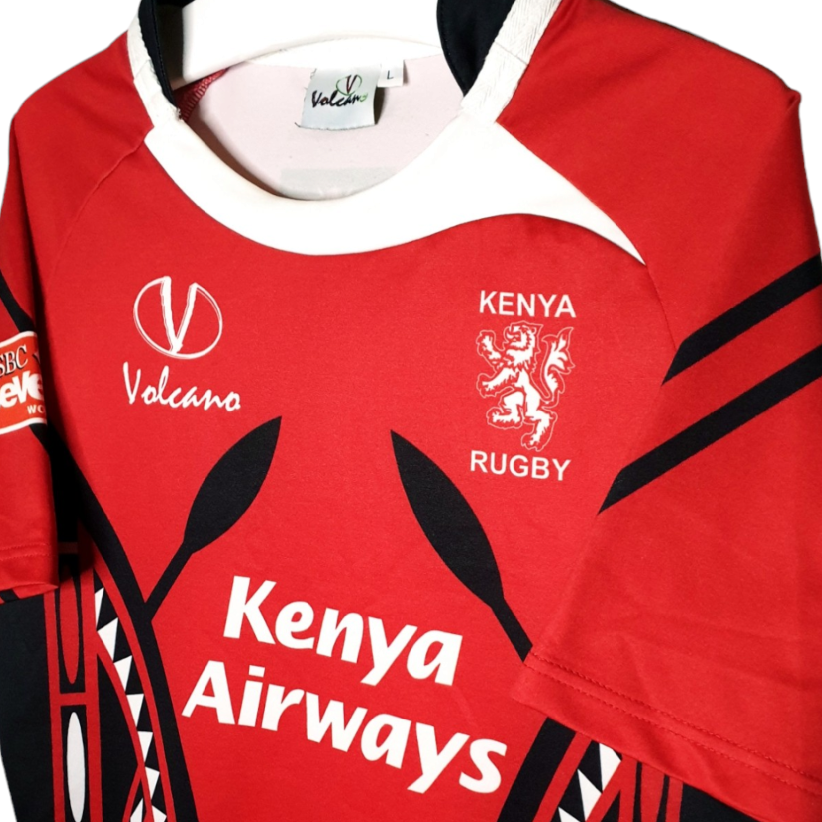 Volcano Origineel Volcano vintage rugby shirt Kenia 2011