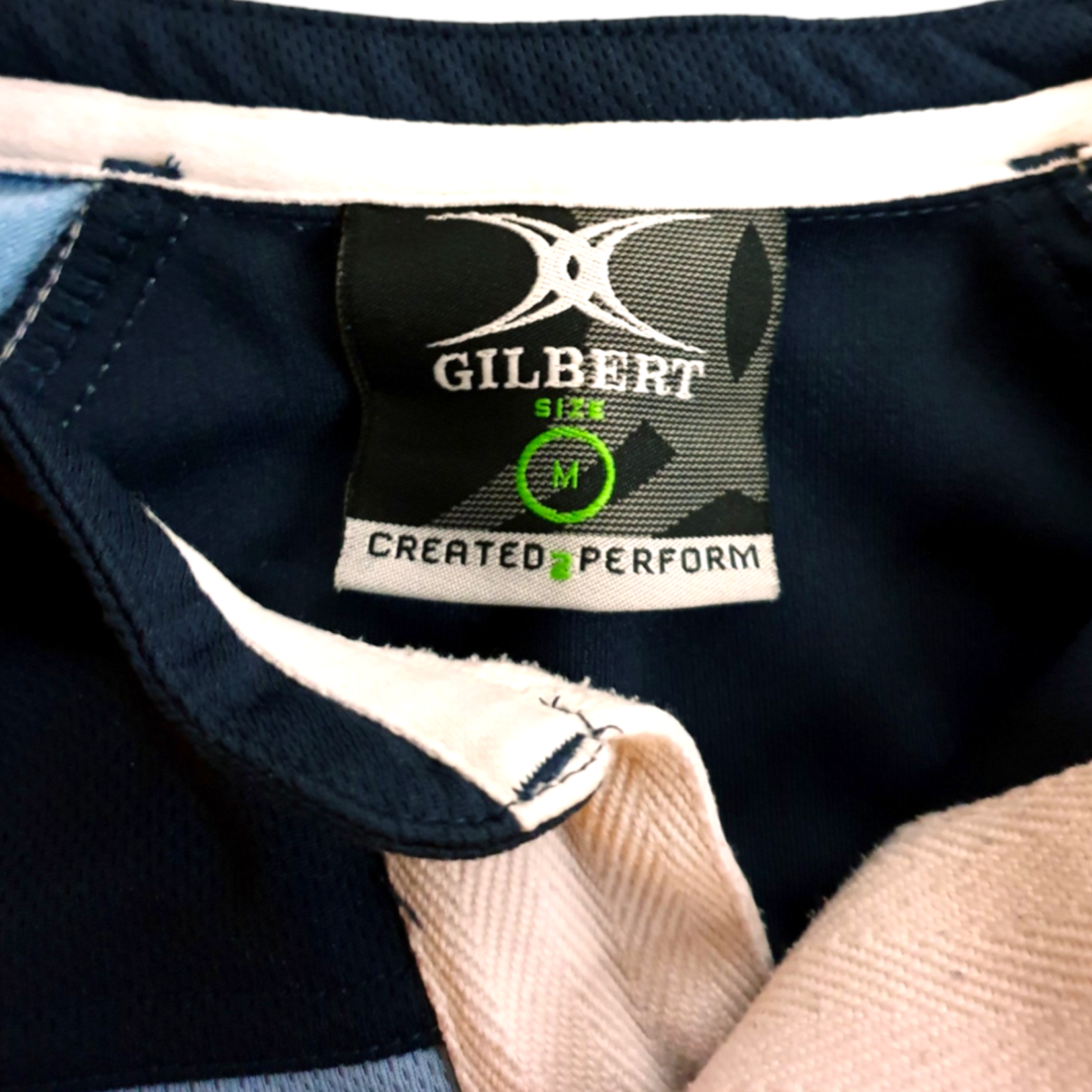 Gilbert Origineel Gilbert vintage rugby shirt RUGBY BLUES 2008