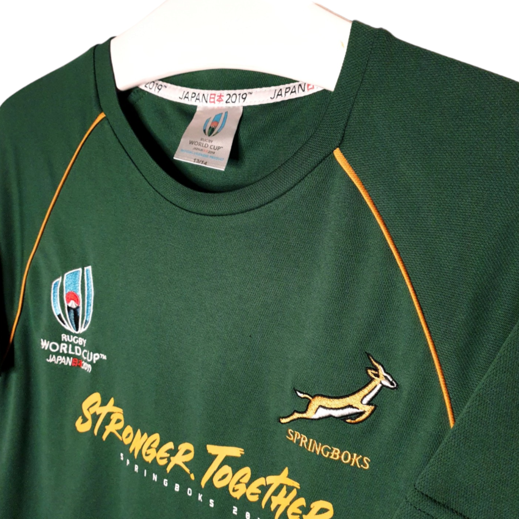 Fanwear Origineel vintage rugby shirt Zuid Afrika 2019