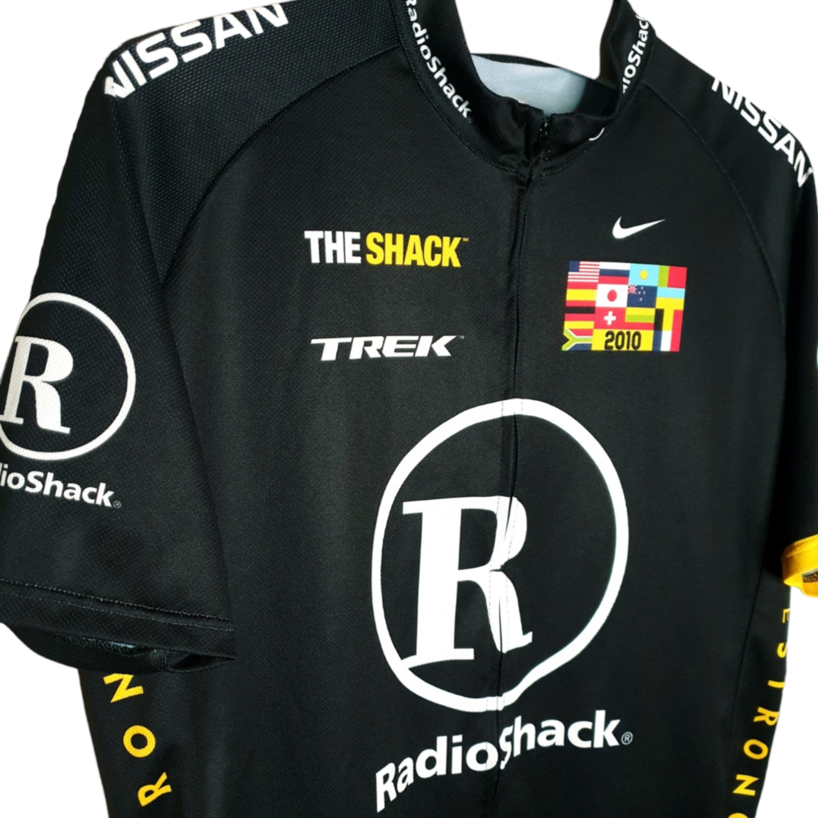 Nike Origineel Nike vintage rugby shirt RadioShack Livestrong 2010