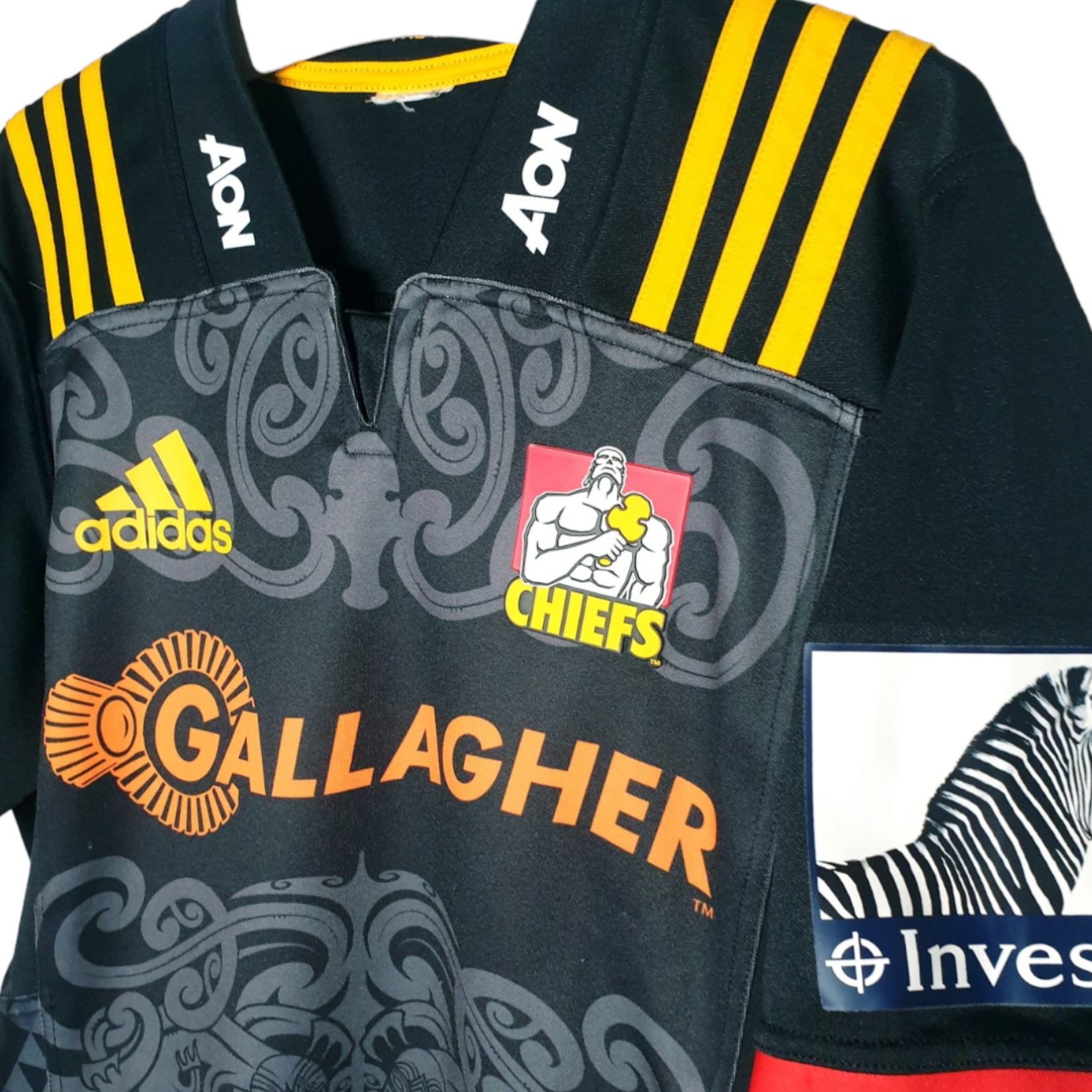 Adidas Origineel Adidas vintage rugby shirt Gallagher Chiefs 2018/19