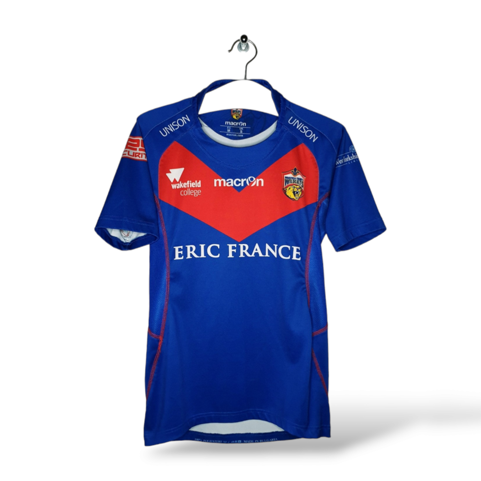 Macron Original Macron Vintage Rugby-Shirt Wakefield Trinity Wildcats 2012