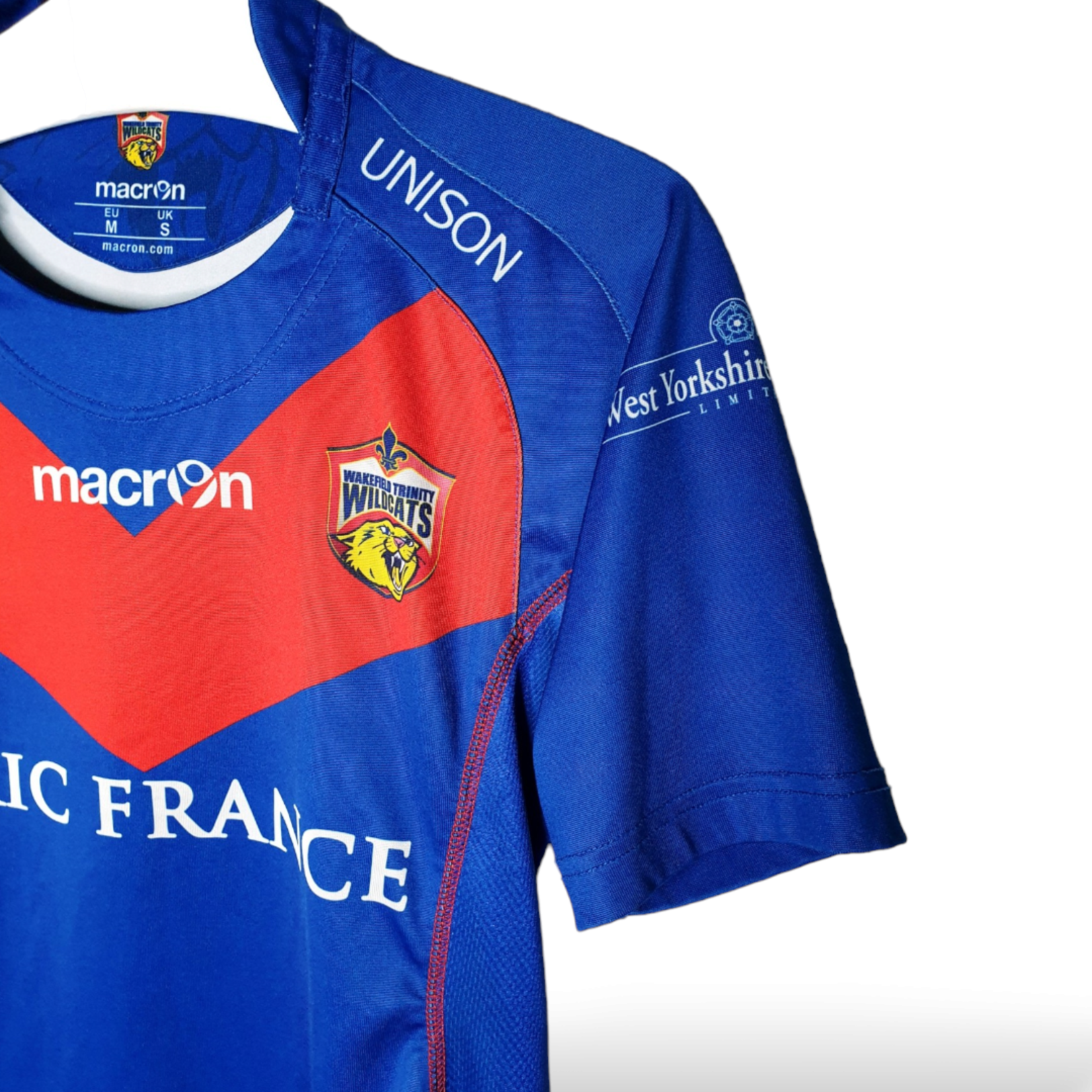 Macron Origineel Macron vintage rugby shirt Wakefield Trinity Wildcats 2012