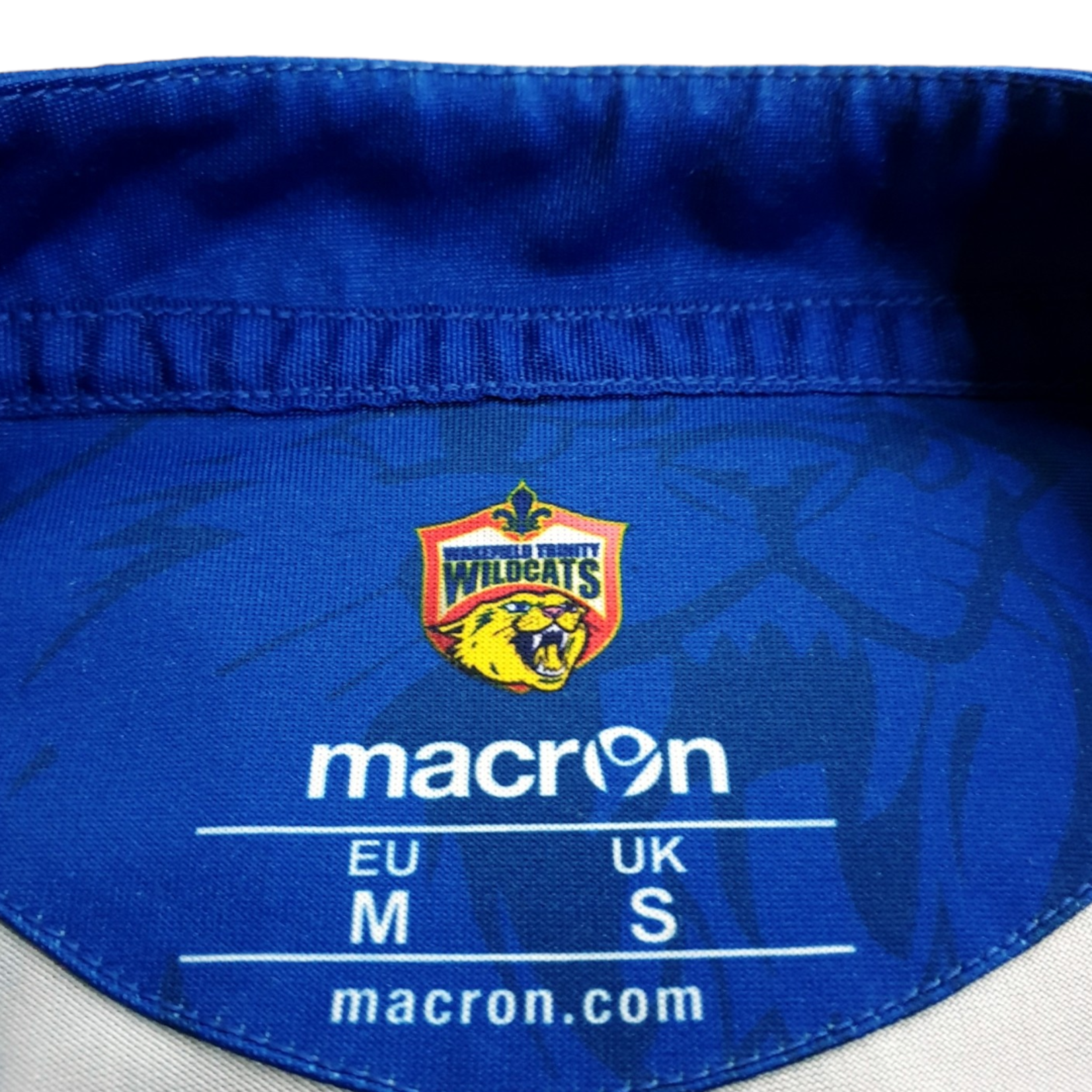 Macron Original Macron Vintage Rugby-Shirt Wakefield Trinity Wildcats 2012