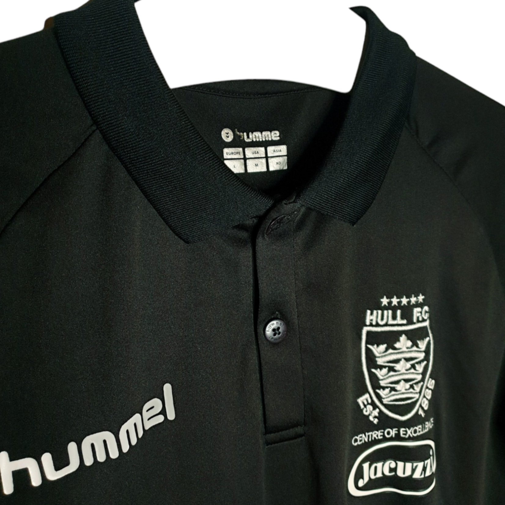 Hummel Origineel Hummel vintage rugby polo Hull FC