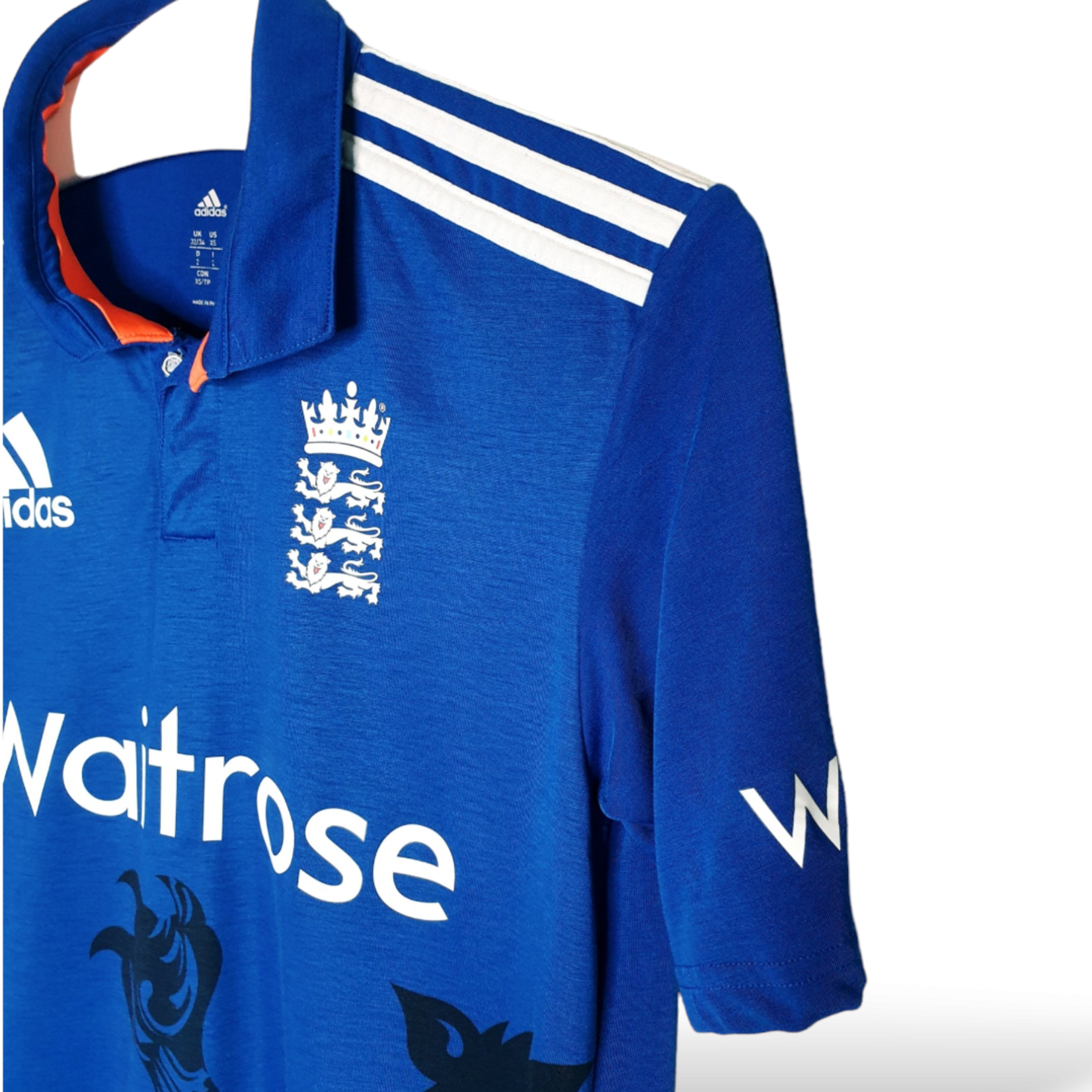Adidas Origineel Adidas vintage cricket shirt Engeland 2015