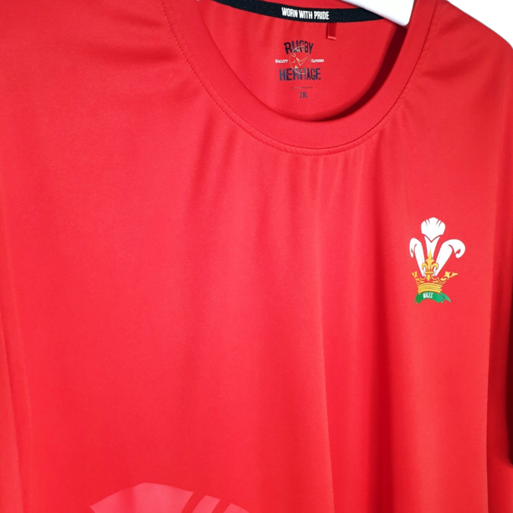 Worn with Pride Origineel Worn With Pride vintage rugby shirt Wales