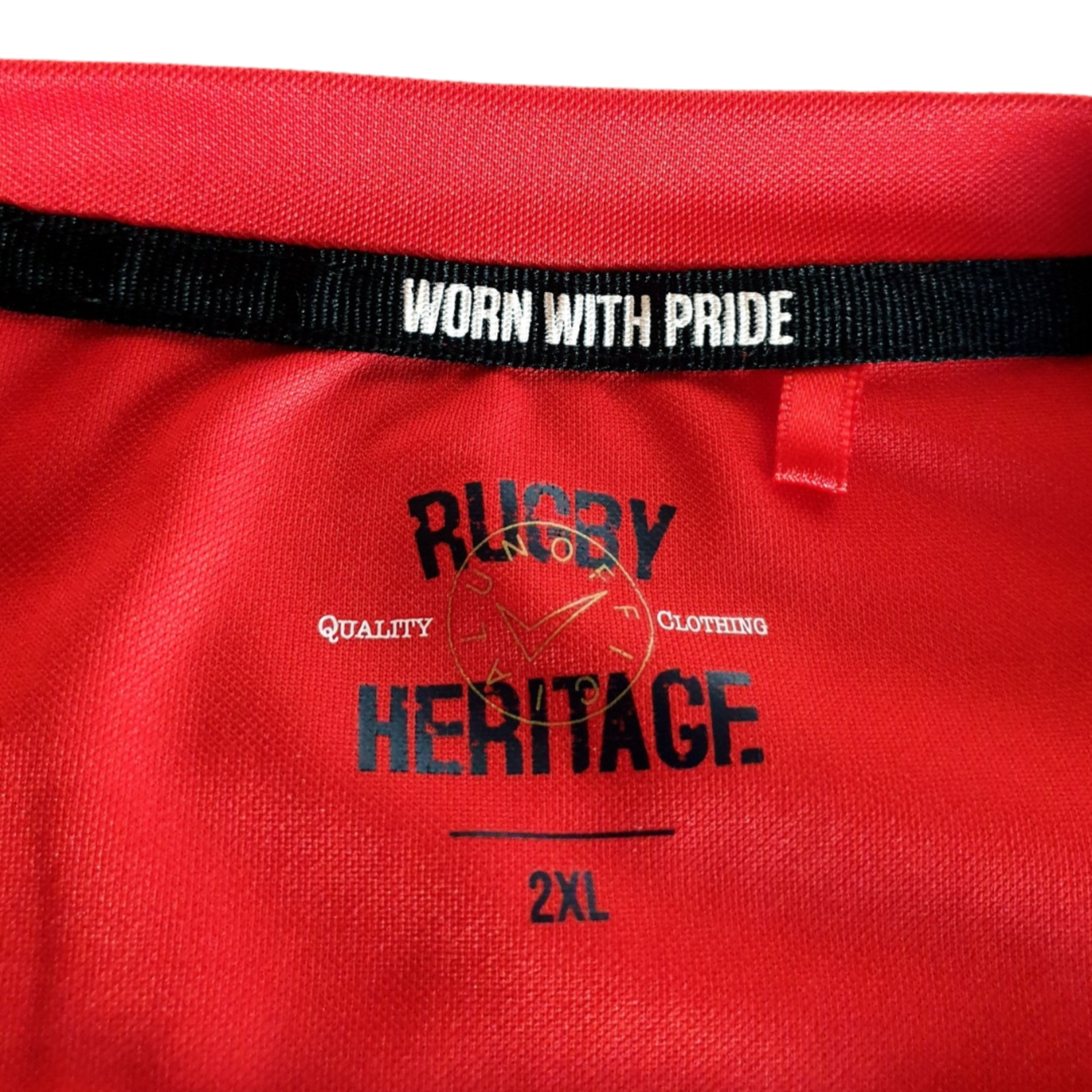 Worn with Pride Origineel Worn With Pride vintage rugby shirt Wales