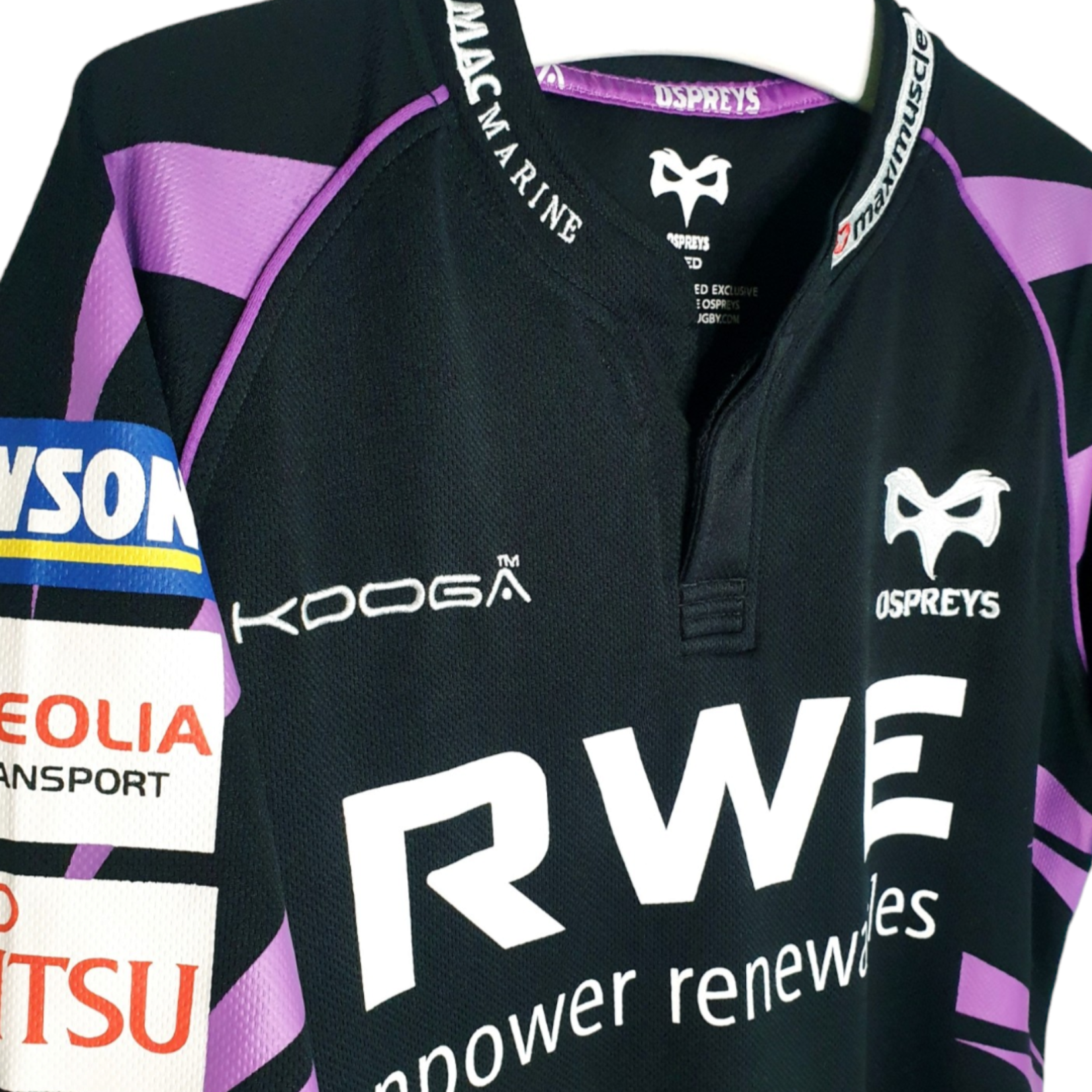 Kooga Original Kooga vintage Rugby_Shirt  Ospreys 2010/11