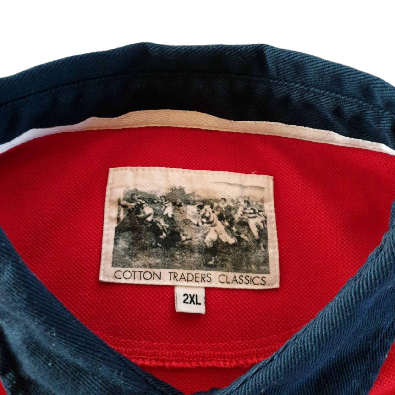 Cotton Traders Origineel Cotton Traders vintage rugby sweater Engeland