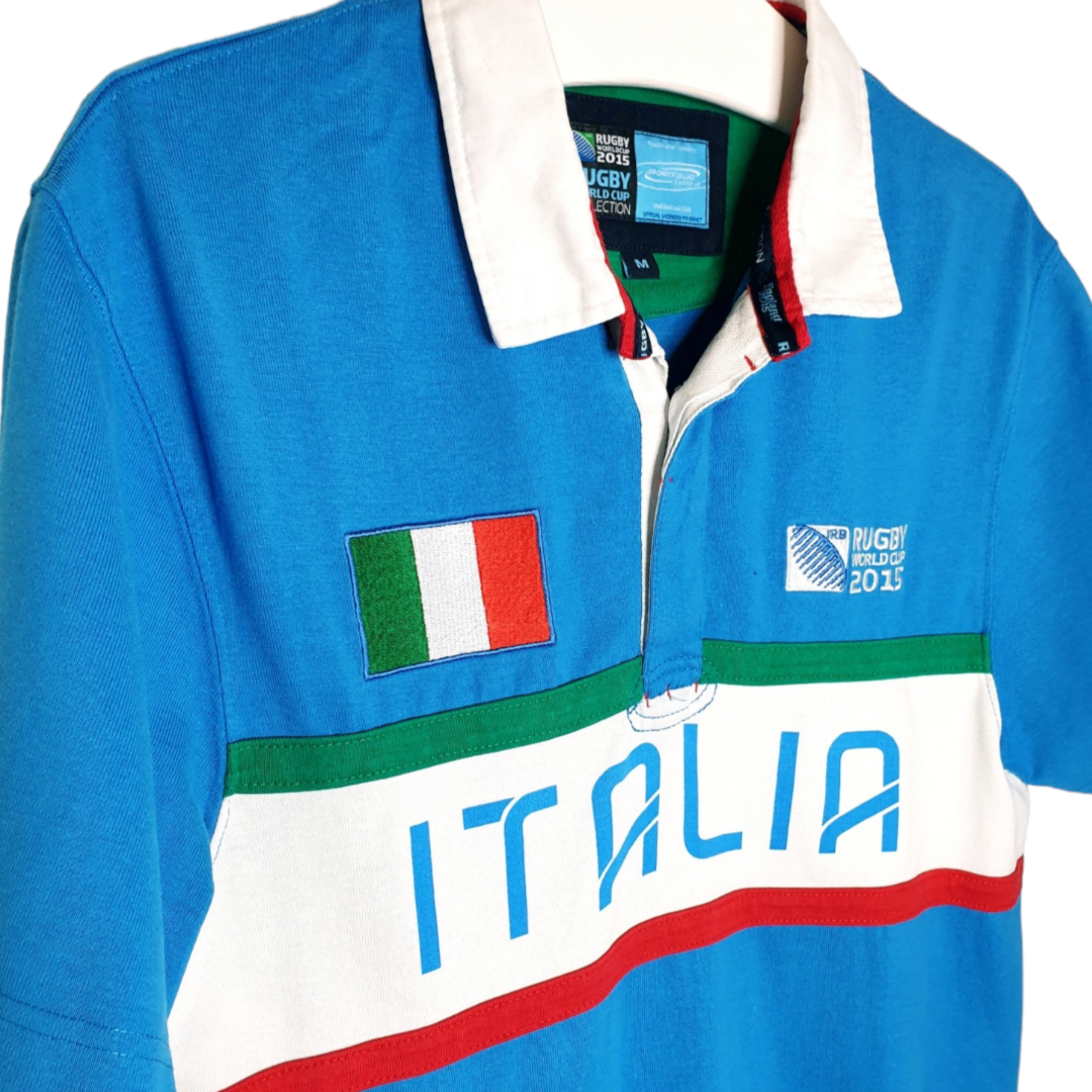 Rugby World Cup Origineel Rugby World Cup 2015 vintage rugby polo Italië
