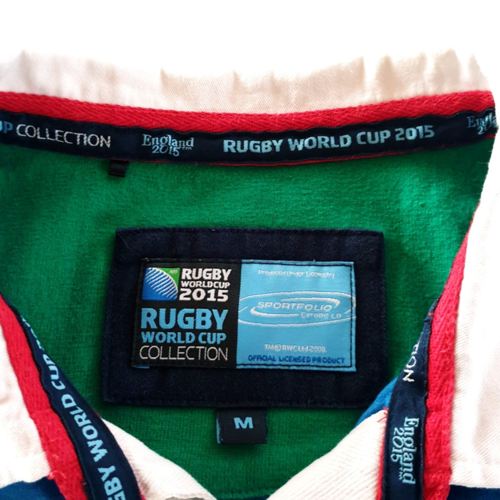 Rugby World Cup Origineel Rugby World Cup 2015 vintage rugby polo Italië