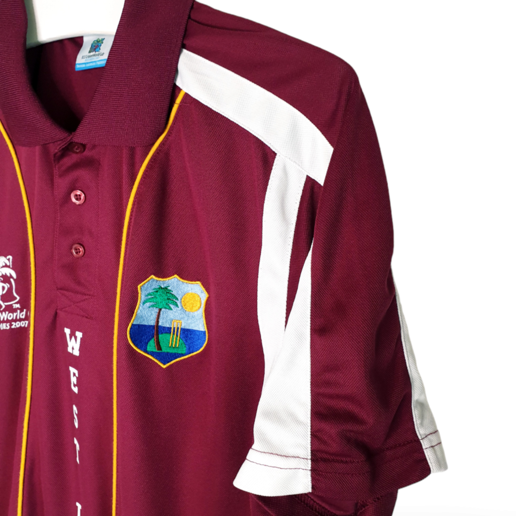 ICC Origineel ICC vintage cricket shirt West Indies 2007