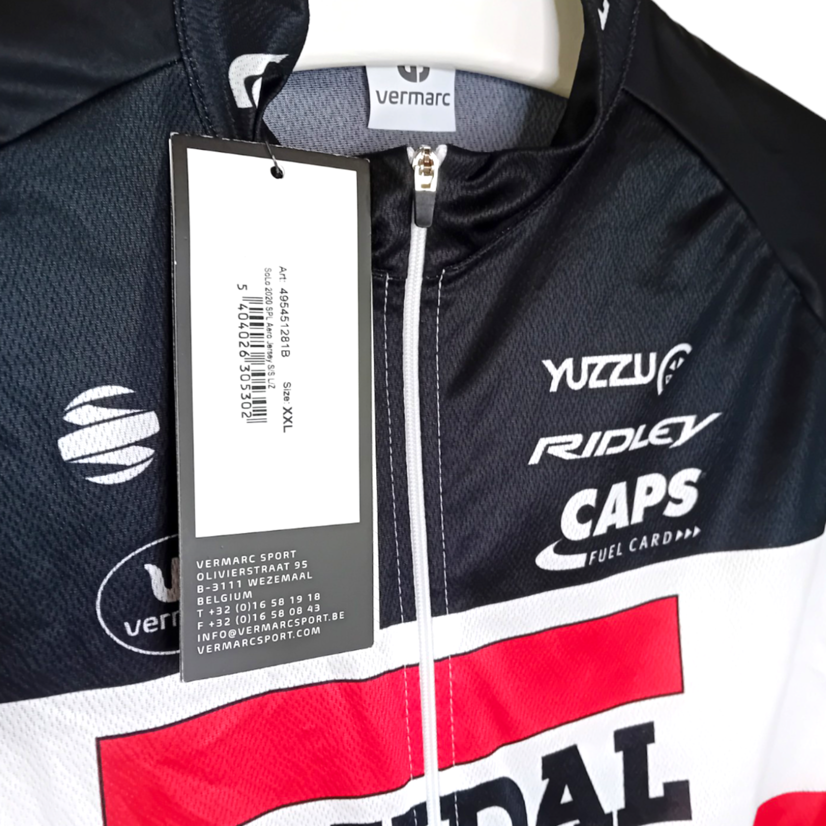 Vermarc Origineel Vermarc vintage wielershirt Lotto–Soudal 2021