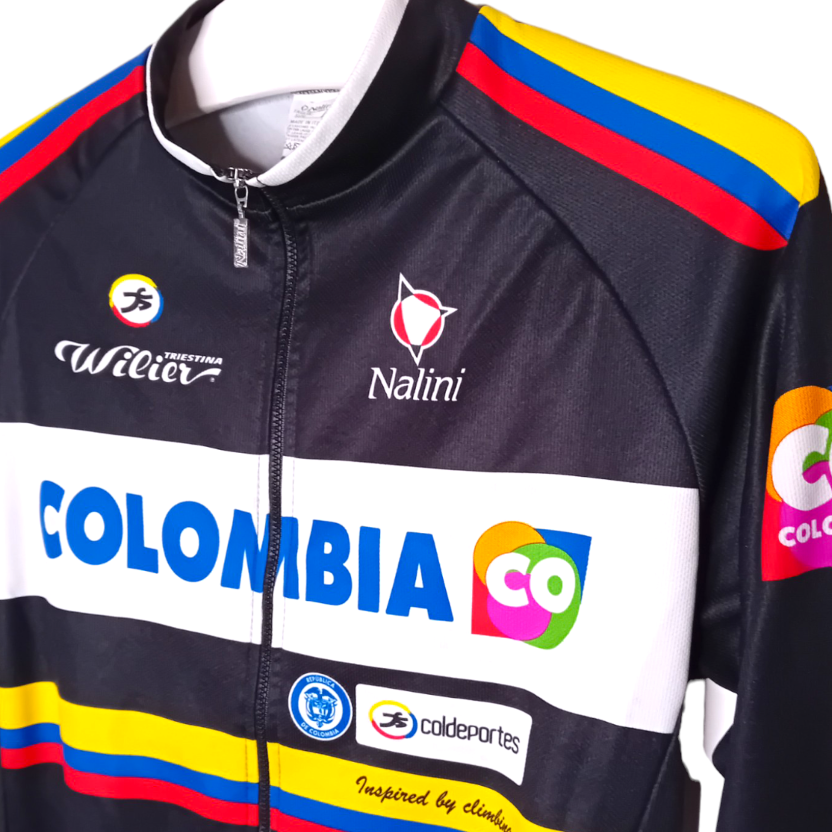 Nalini Origineel Nalini vintage wielerjacket Team Colombia 2013