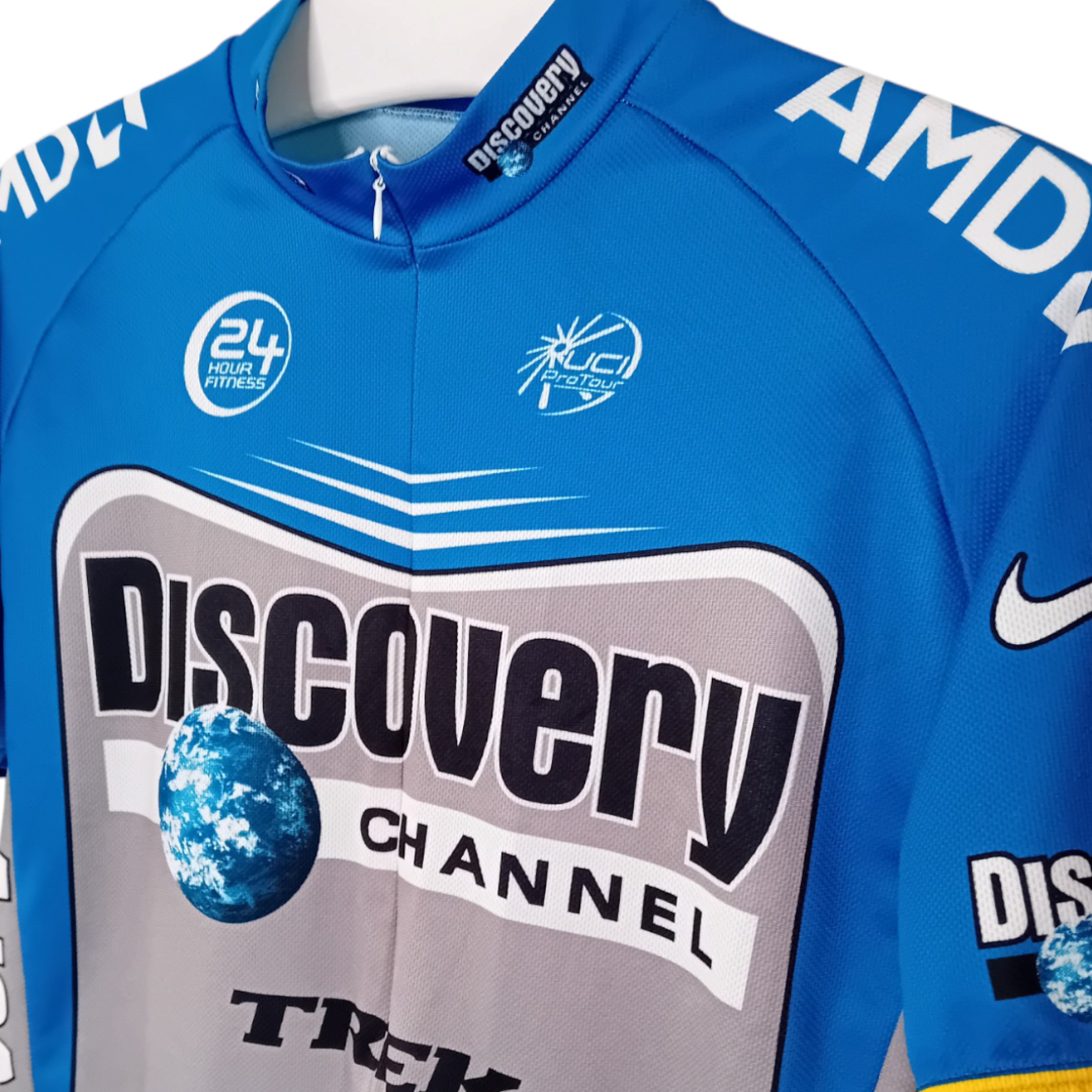 Nike Origineel Nike vintage wielershirt Discovery Channel Pro Cycling 2006