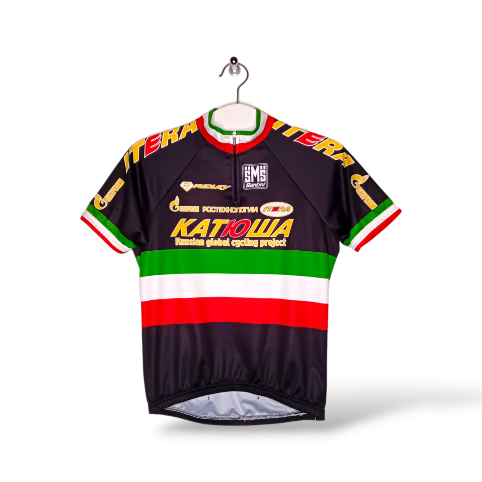 SMS Santini Origineel SMS Santini vintage wielershirt Katusha 2009 - Pozzato edition