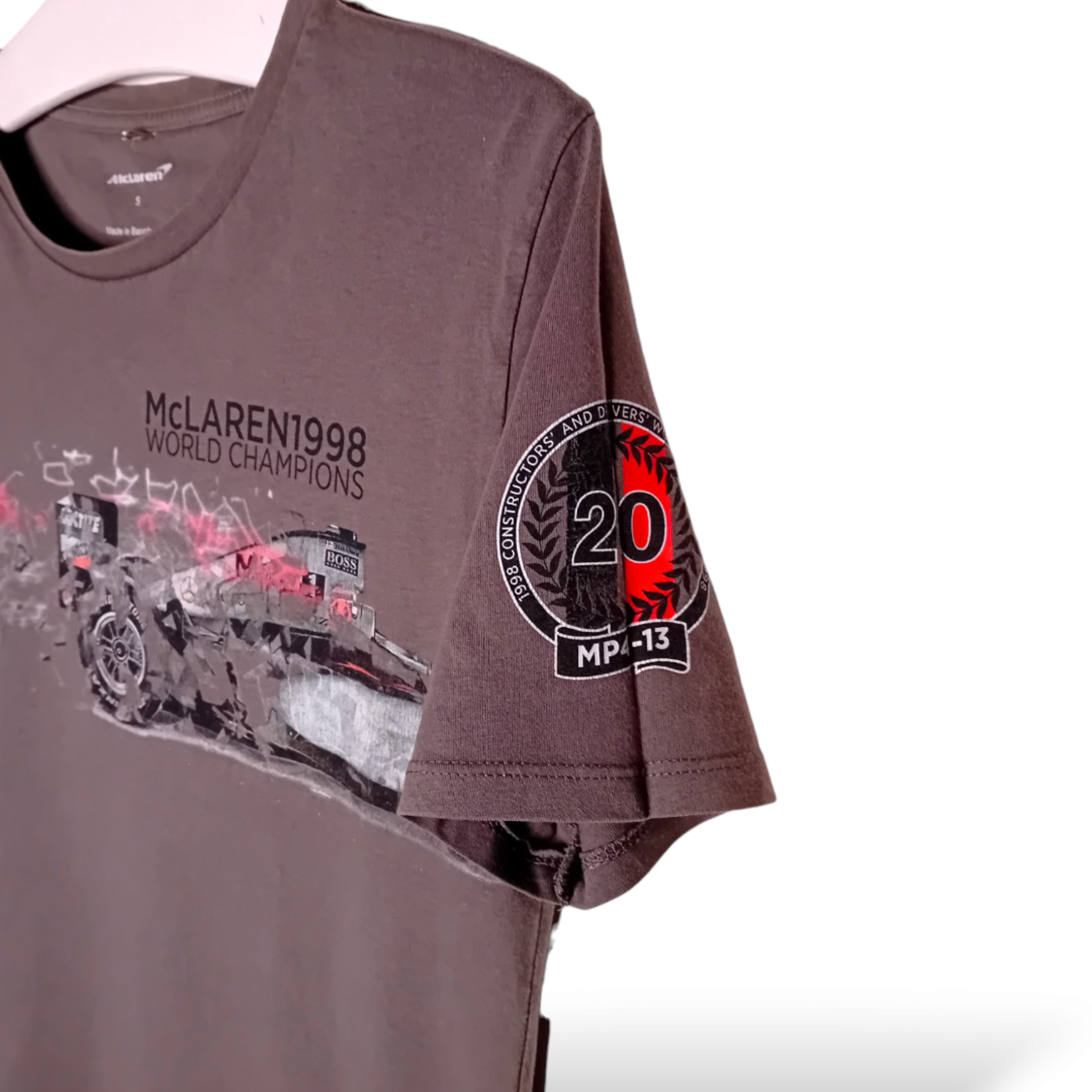 McLaren Origineel Vintage T-Shirt McLaren 1998 Formula One World Championships